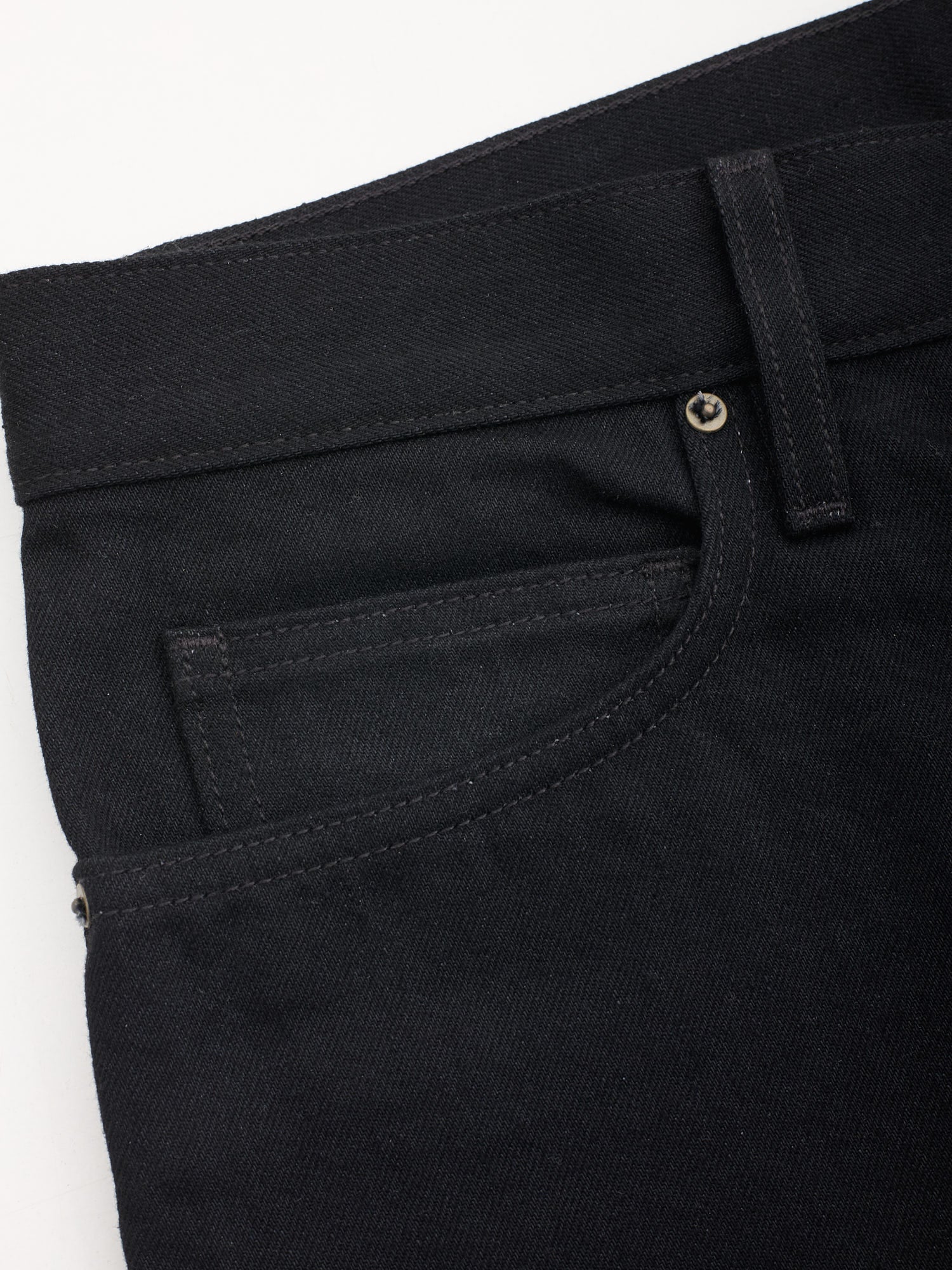 FEAR OF GOD Black Denim Cotton Straight Leg Jeans NEW Size 36 Made in USA