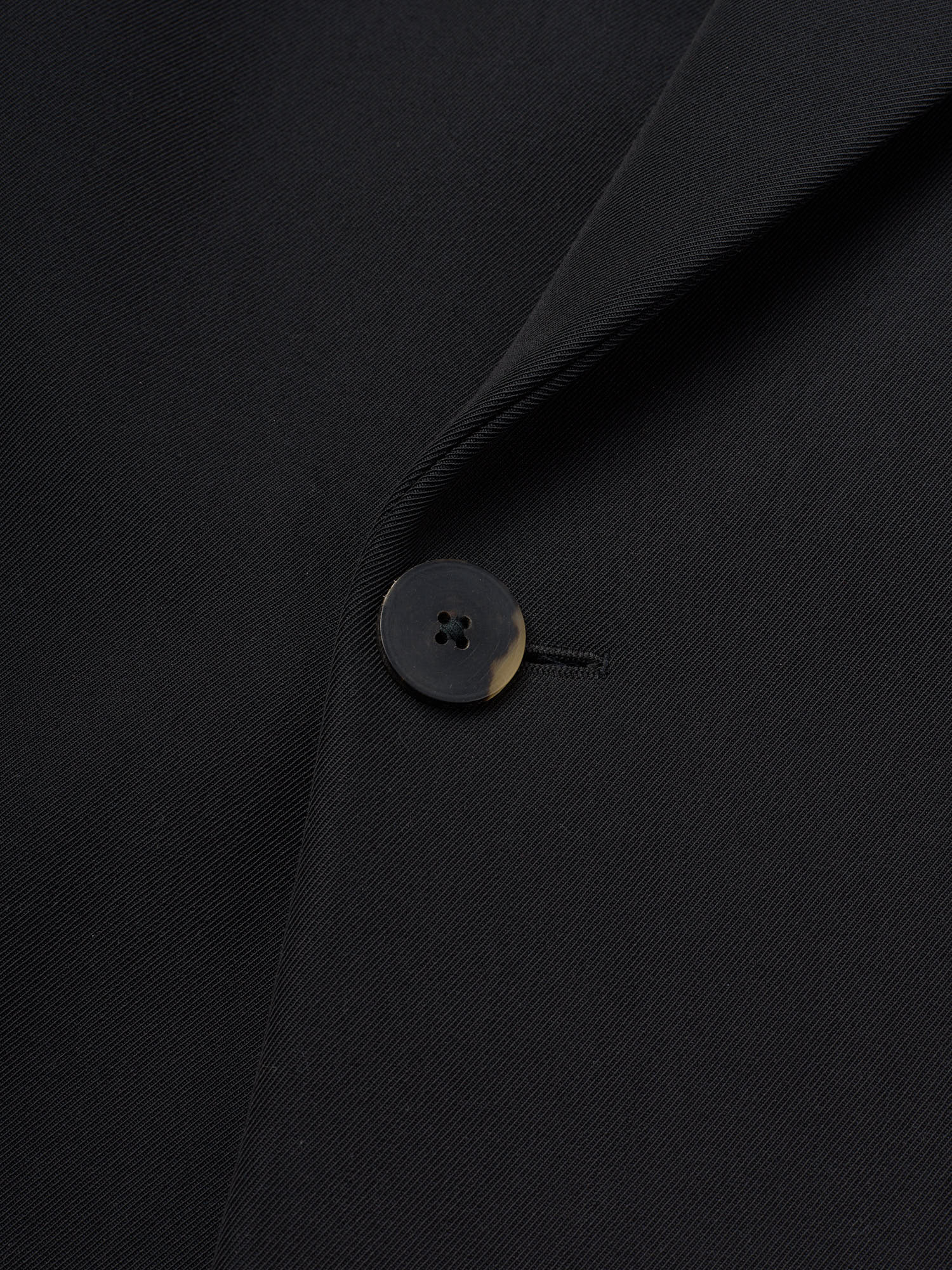 FEAR OF GOD Black Virgin Wool-Cotton DB Suit Jacket EU 50 NEW US 40