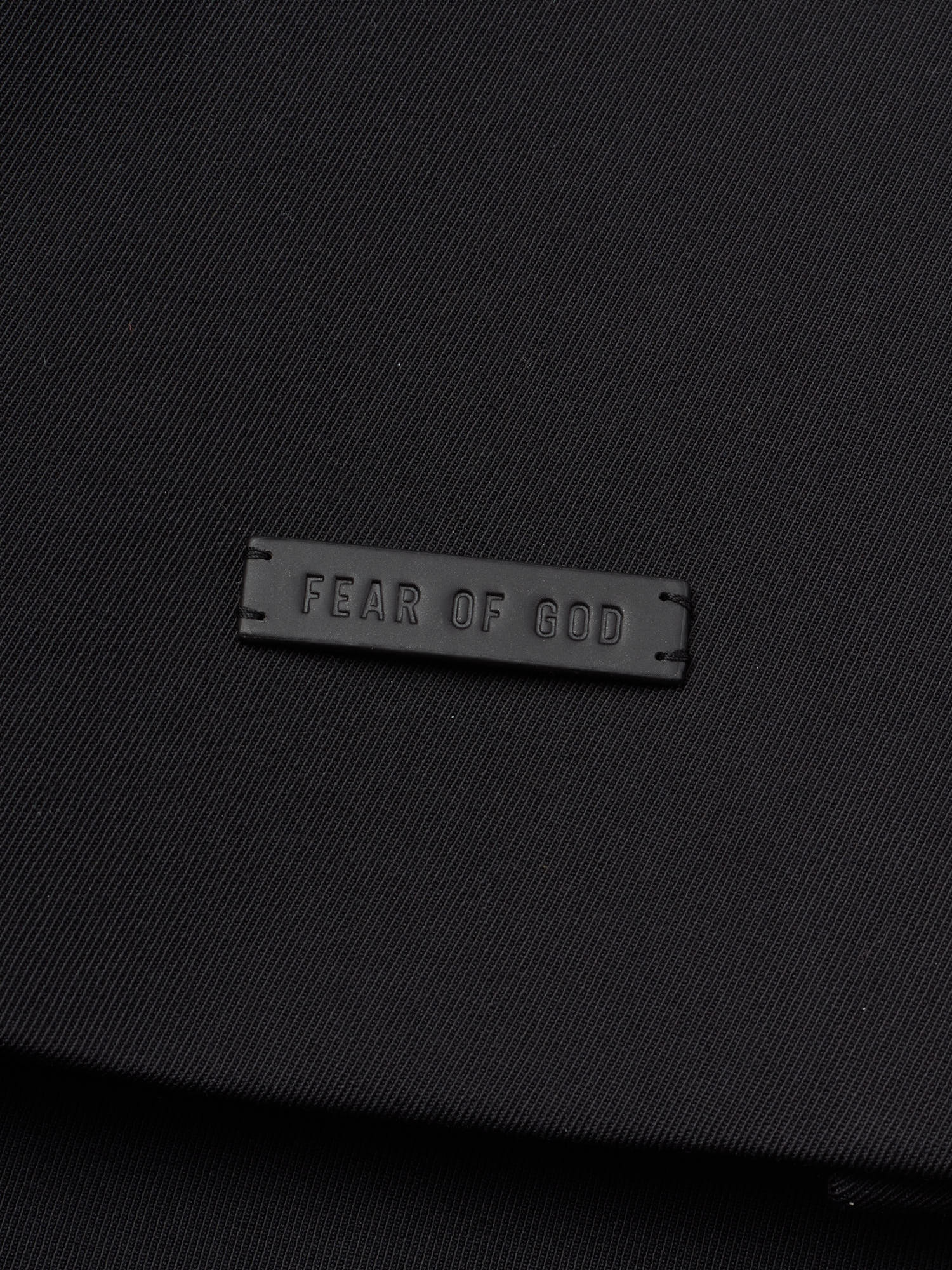 FEAR OF GOD Black Virgin Wool-Cotton DB Suit Jacket EU 50 NEW US 40