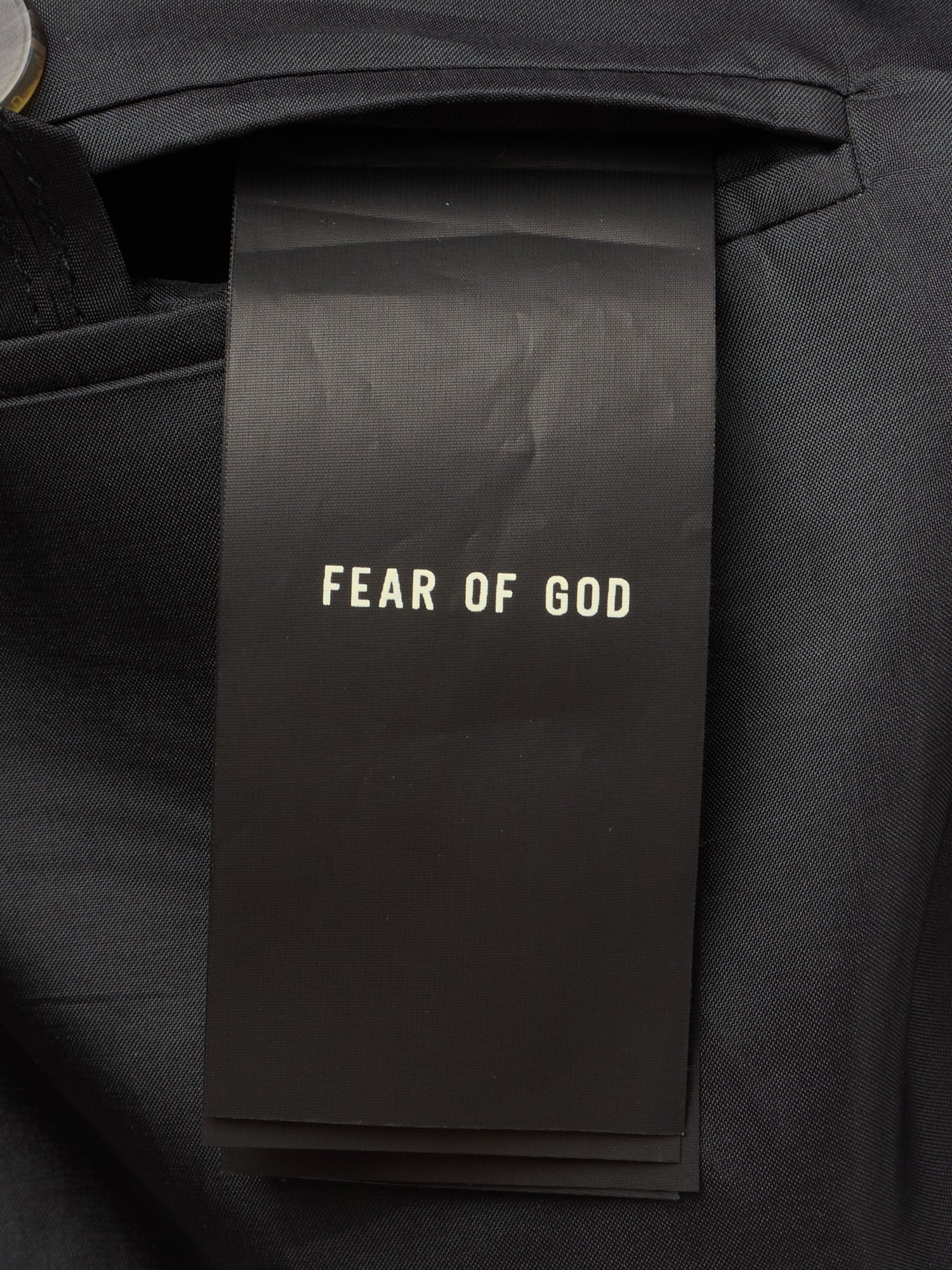 FEAR OF GOD Black Virgin Wool-Cotton DB Suit Jacket EU 50 NEW US 40