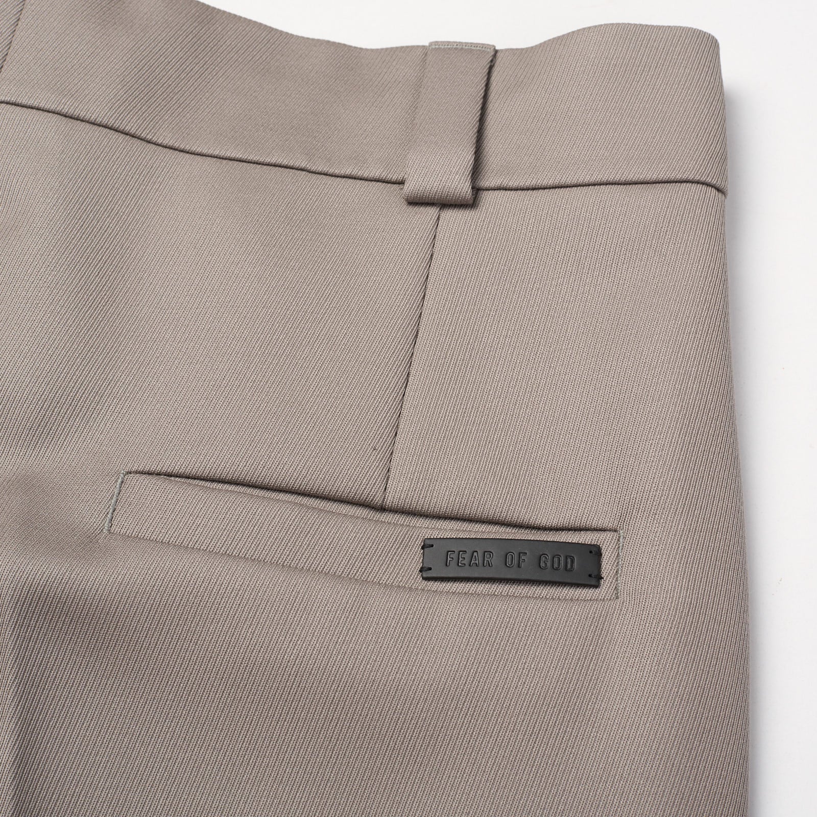 FEAR OF GOD Dusty Concrete Eternal Cav Twill Dress Pants US 36 NEW EU 52