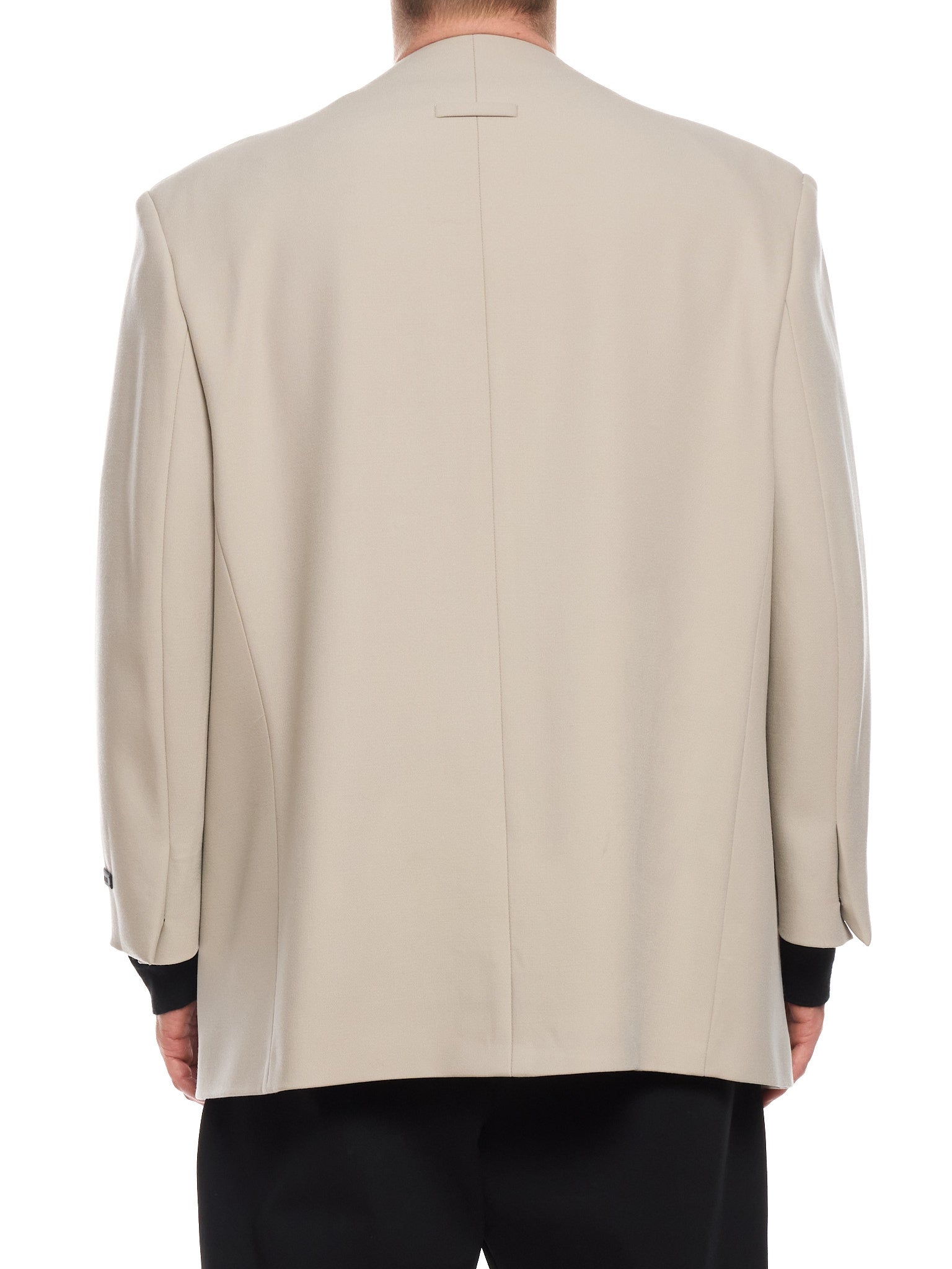 FEAR OF GOD Eternal Beige Wool One Button Suit Jacket