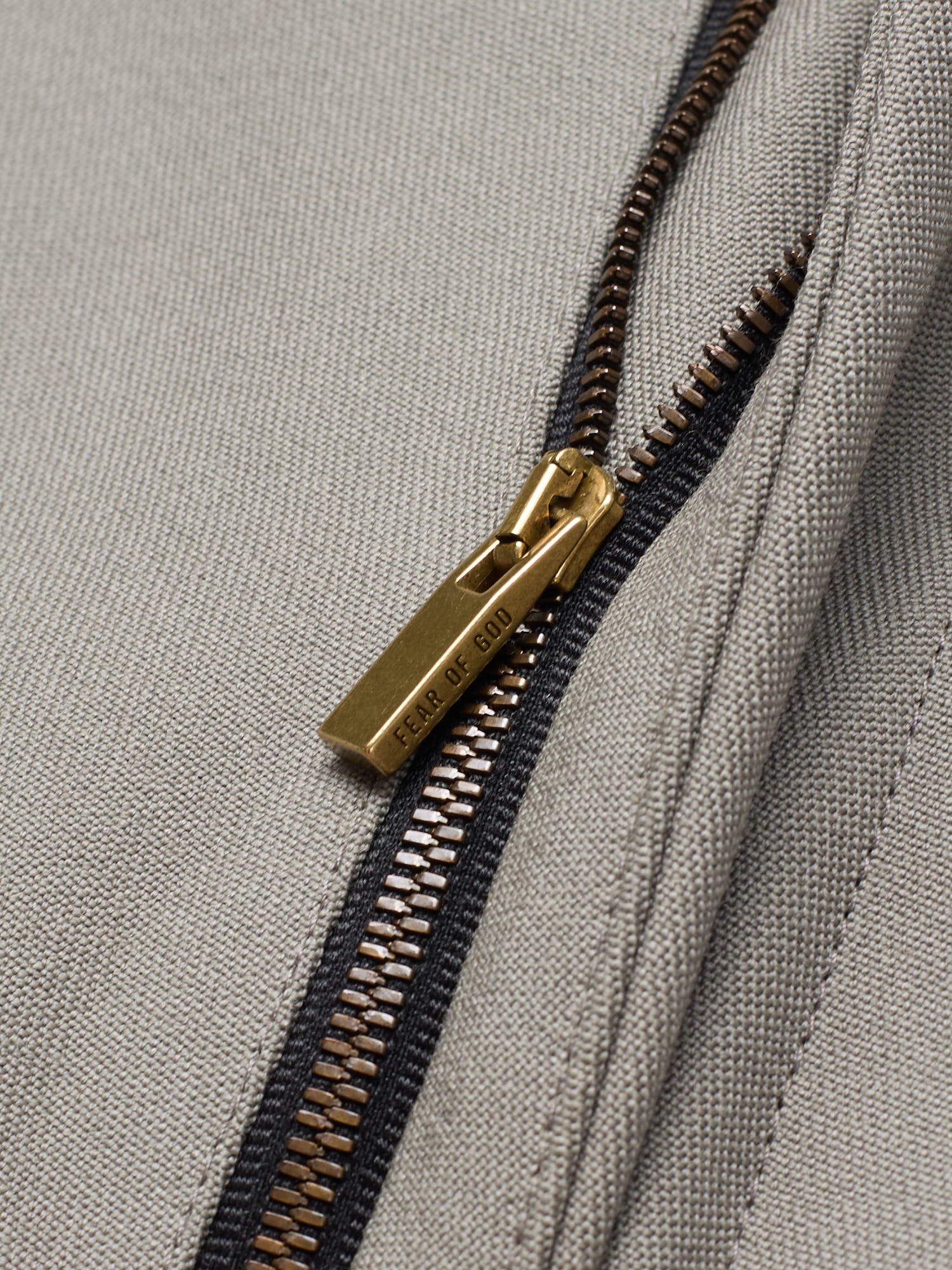 FEAR OF GOD Gray Virgin Wool Dress Pants US 36 NEW EU 52