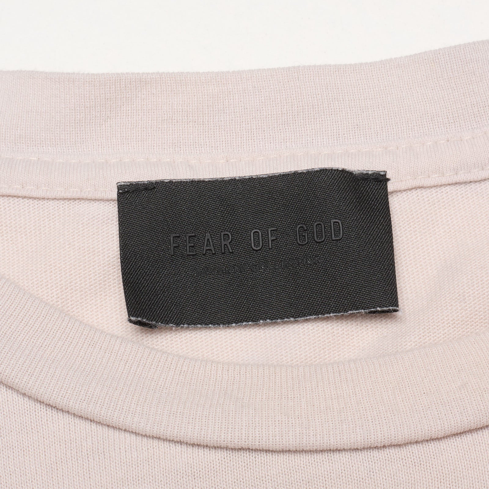 FEAR OF GOD Seventh Collection Beige Cotton Short Sleeve T-Shirt US Large