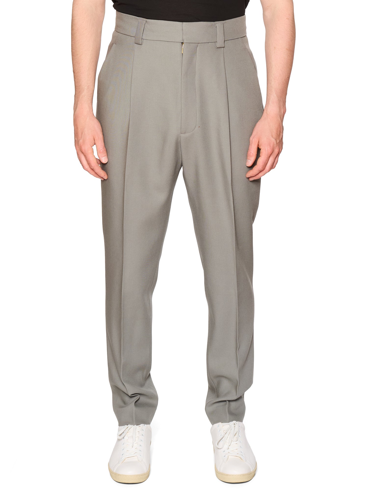 FEAR OF GOD Gray Virgin Wool Dress Pants US 36 NEW EU 52