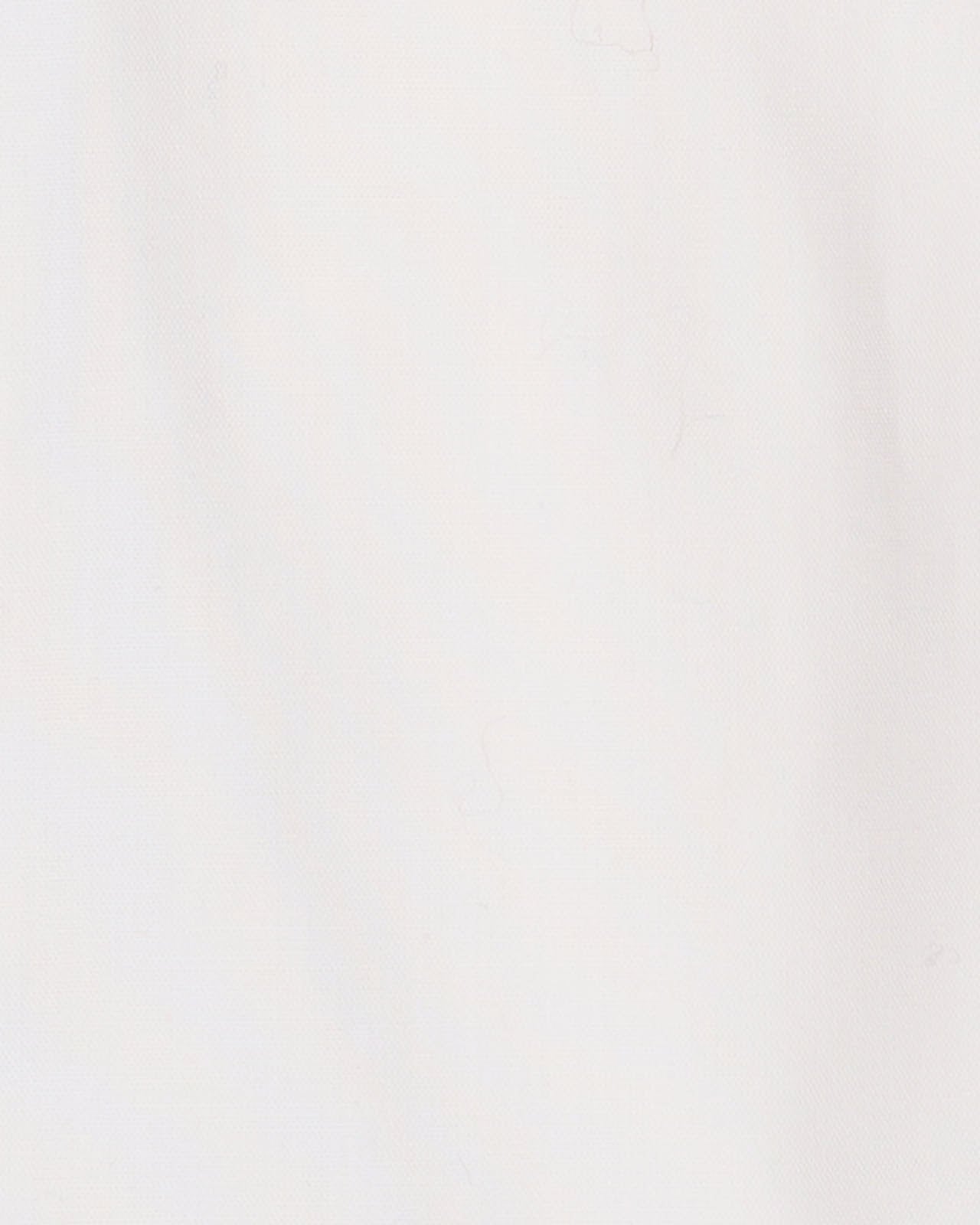 FENICIA White Poplin Cotton French Cuff Dress Shirt EU 38 NEW US 15