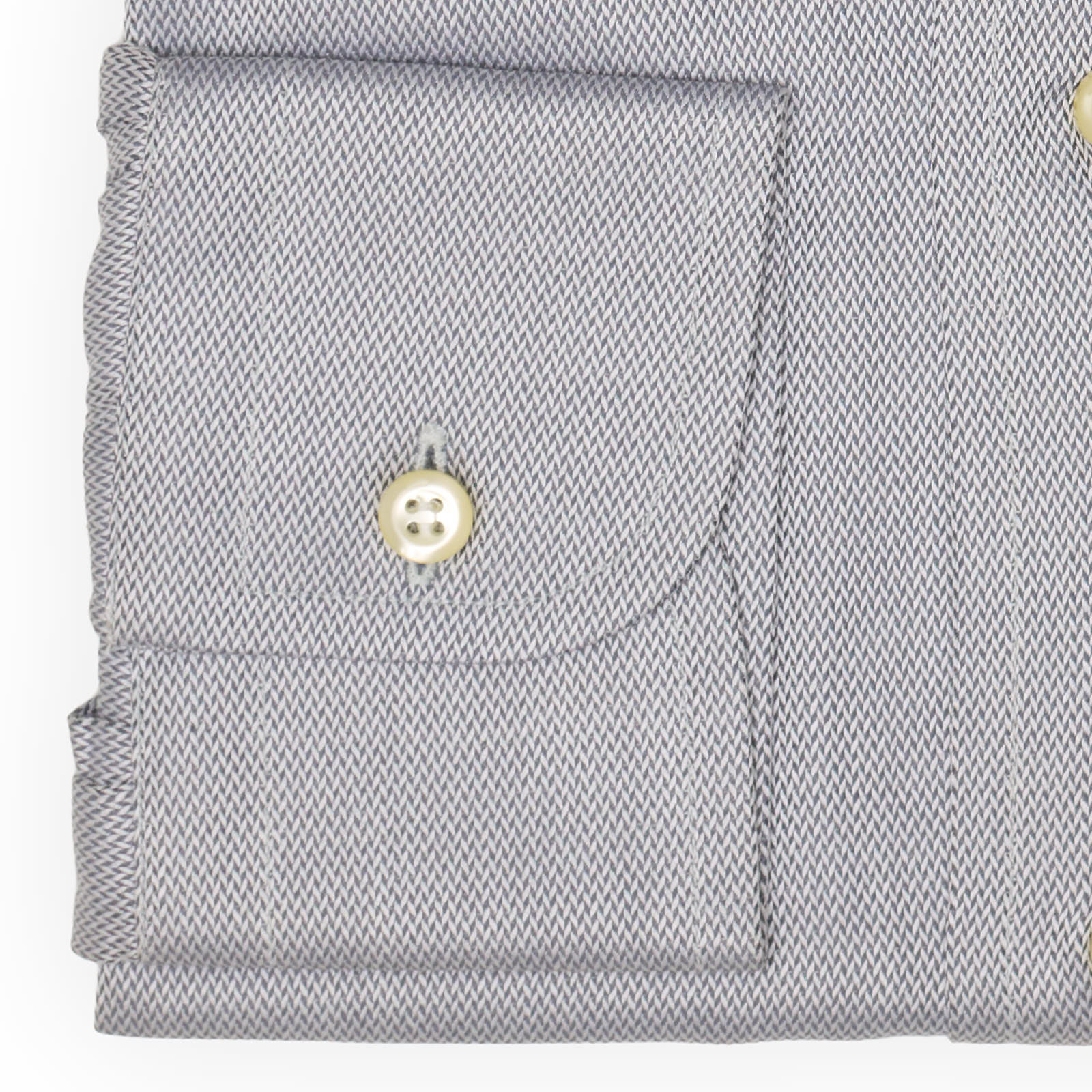 FENICIA for Vannucci Gray Cotton Dress Shirt EU 38 NEW US 15