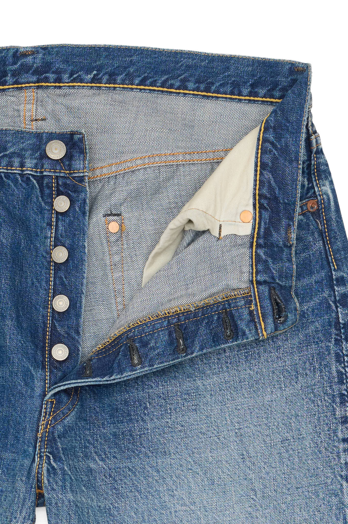 FULLCOUNT 1341 1103 "Dartford" Clean Straight Denim Jeans