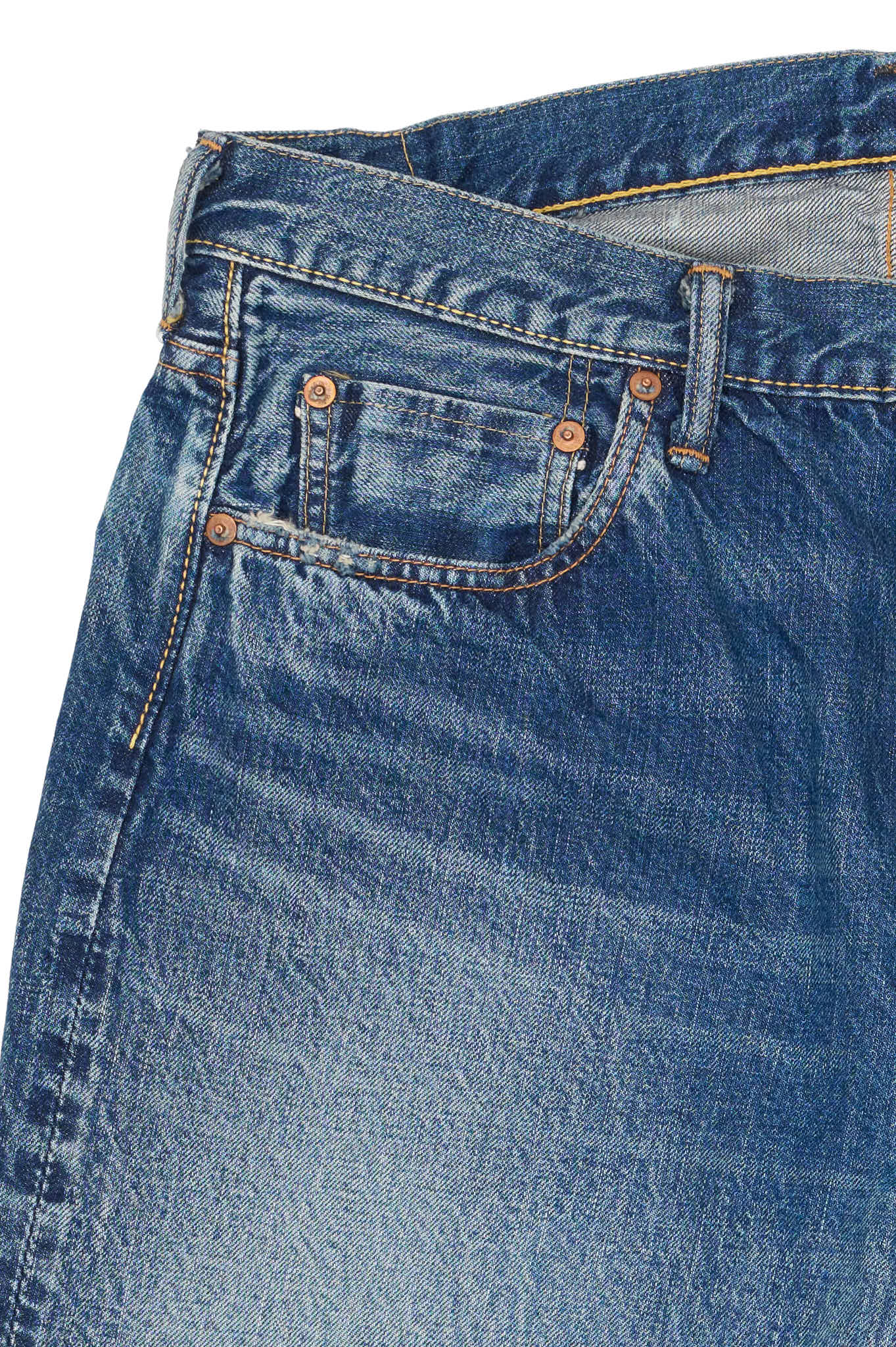 FULLCOUNT 1341 1103 "Dartford" Clean Straight Denim Jeans