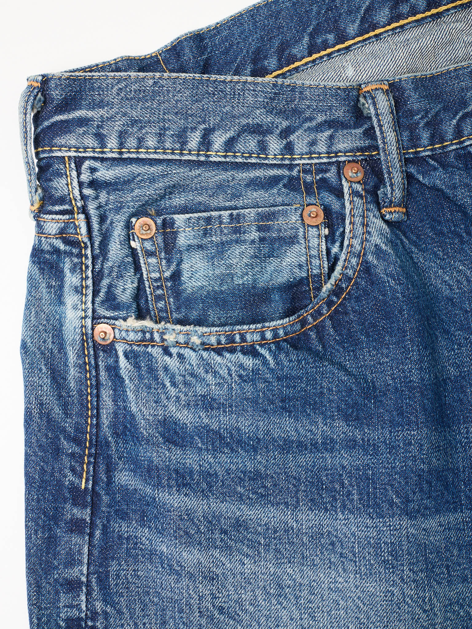 FULLCOUNT 1341 1103 "Dartford" Clean Straight Denim Jeans