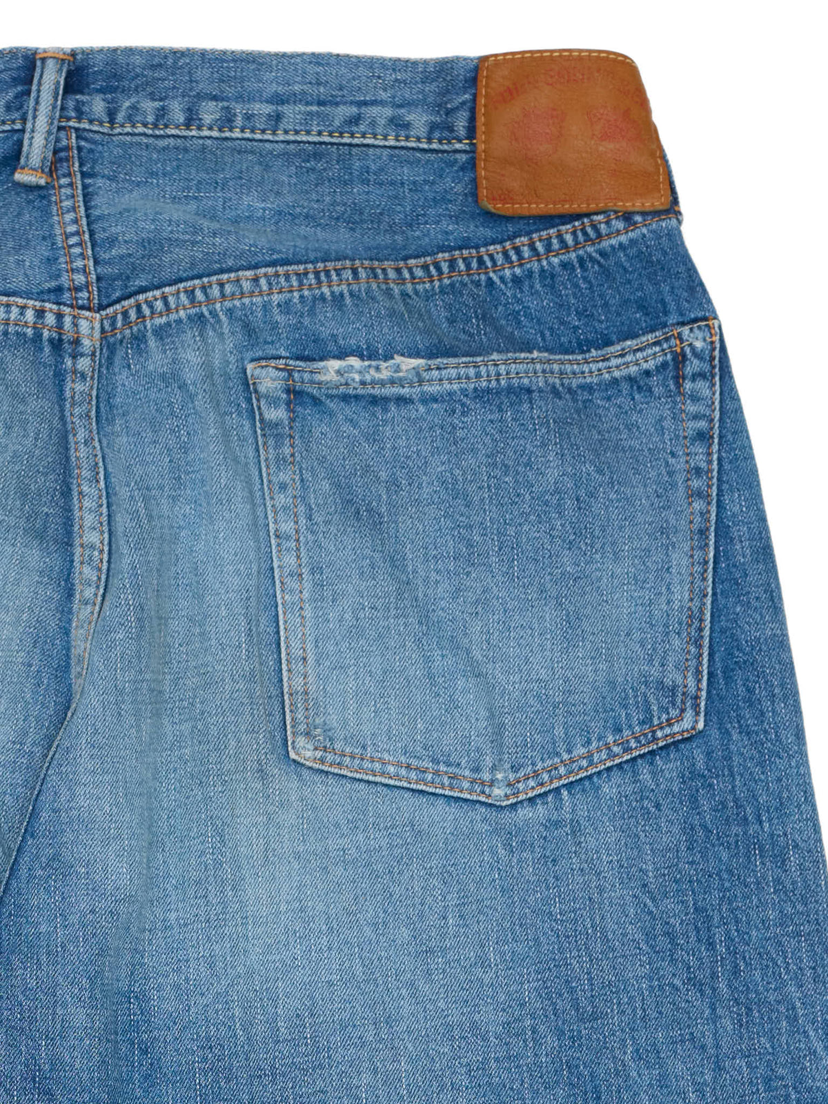 FULLCOUNT 1341 1103SS Dartford Clean Straight Denim Jeans (Super Smooth)