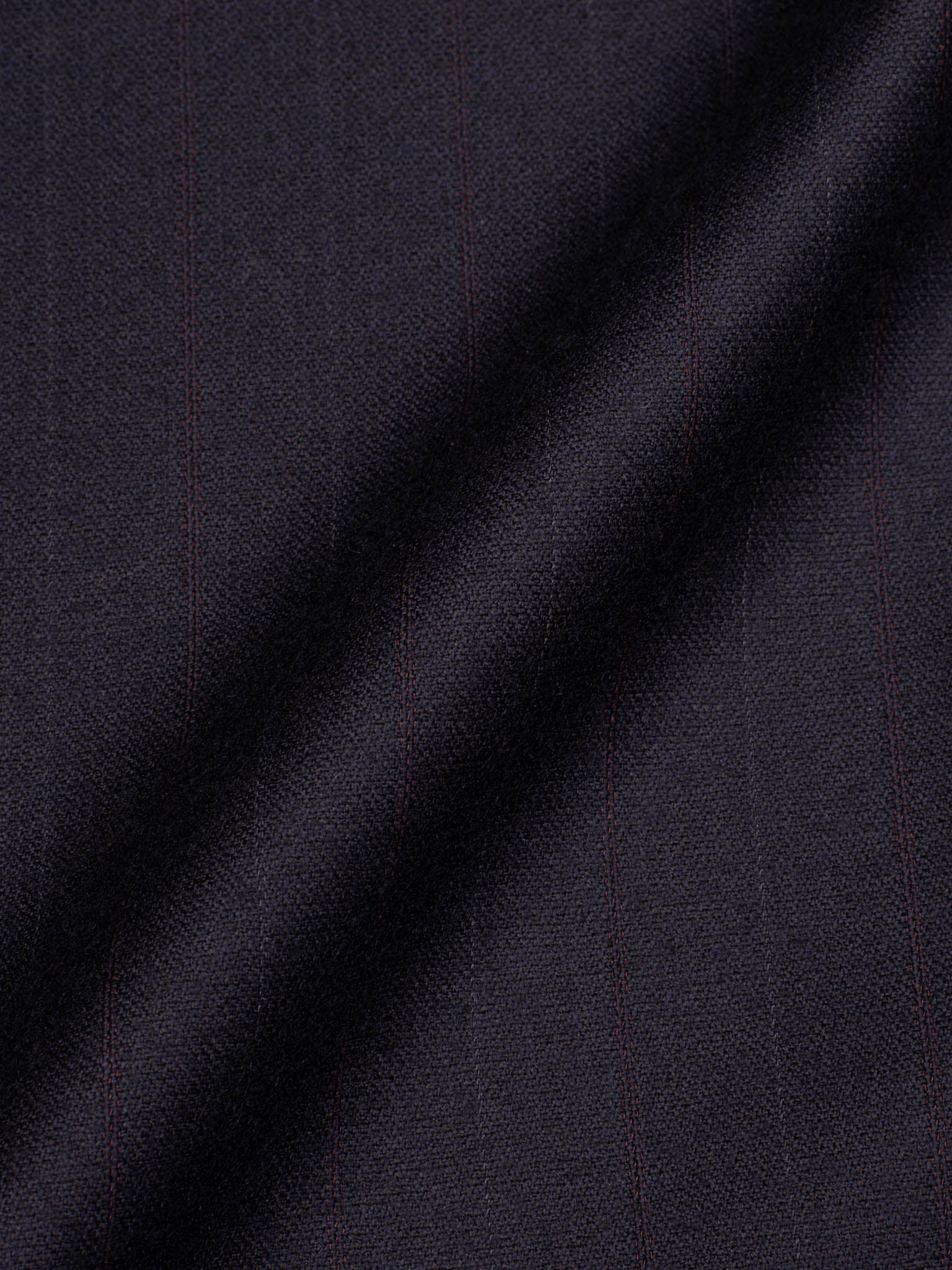 RENOMA Paris Navy Blue Striped Virgin Wool Suit