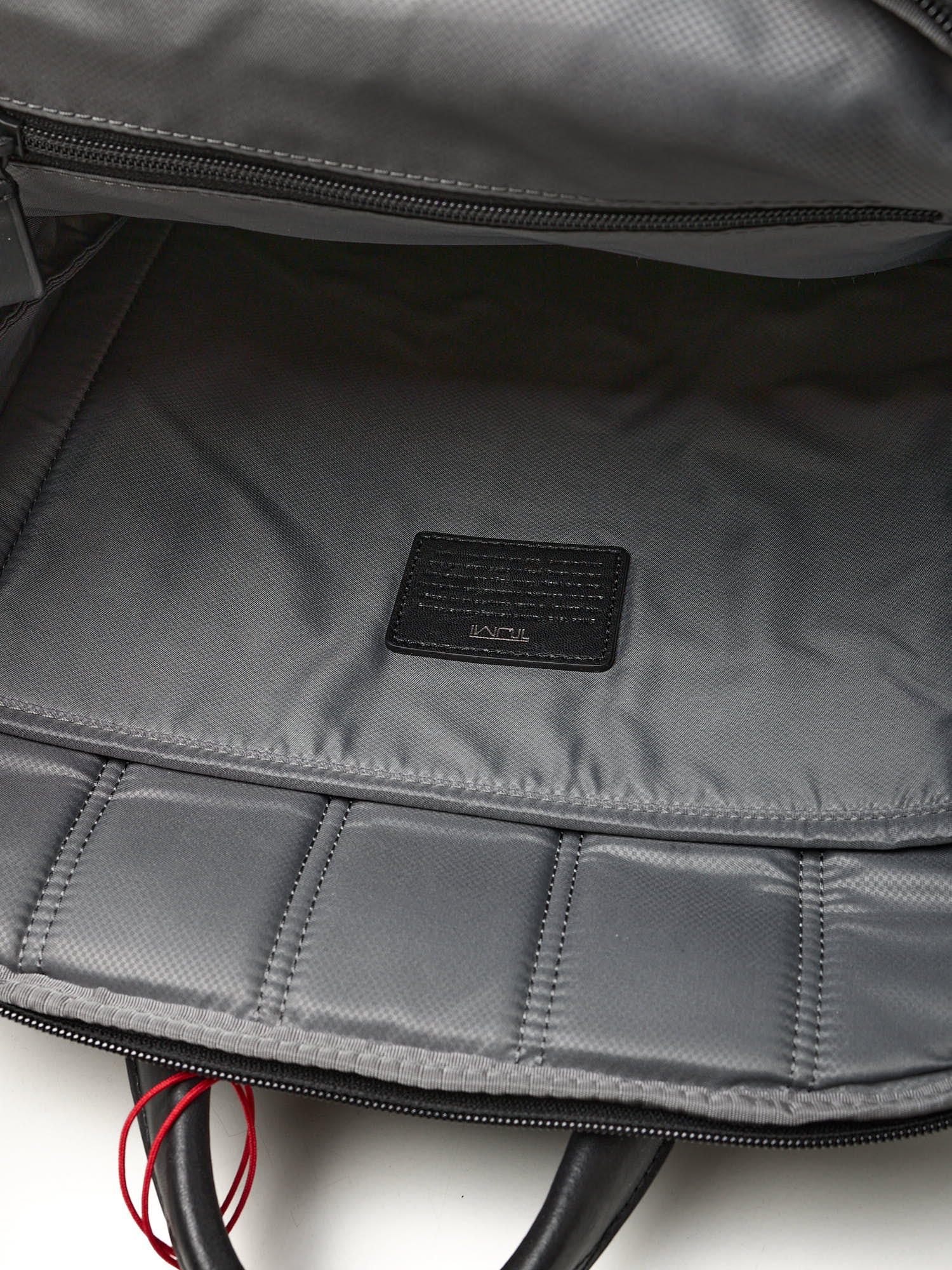 TUMI Foxwood Medium Size Unisex Gray Dual Zip Backpack Medium Unisex