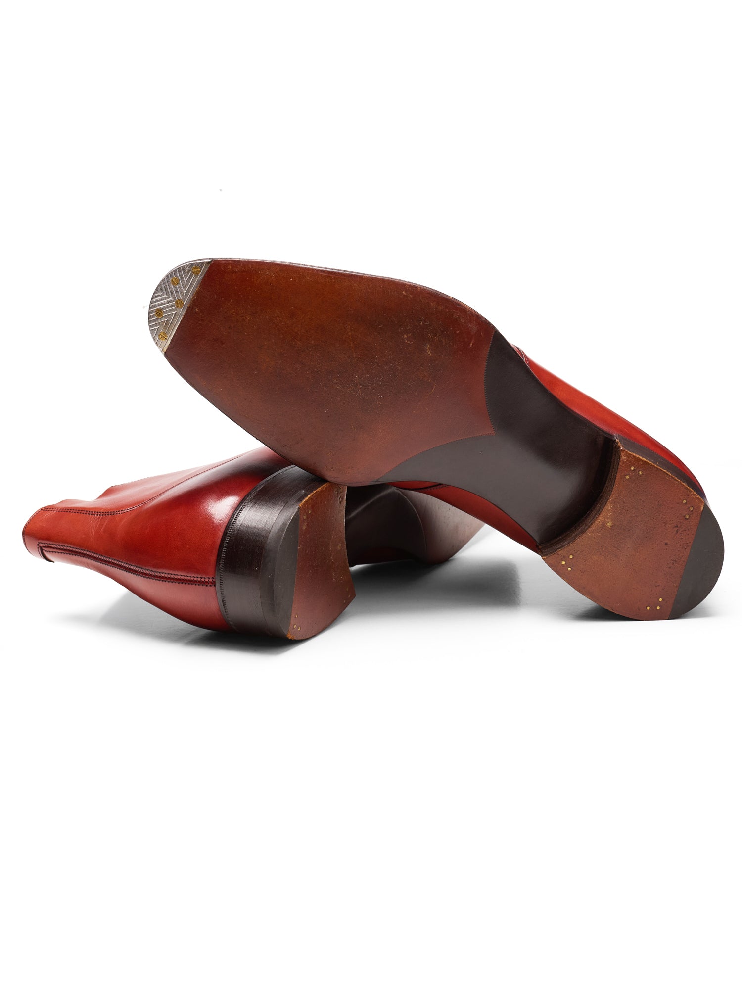 GAZIANO & GIRLING "Arran" Vintage Cedar Calf Chukka Boots UK 7E US 7.5 Last DG70