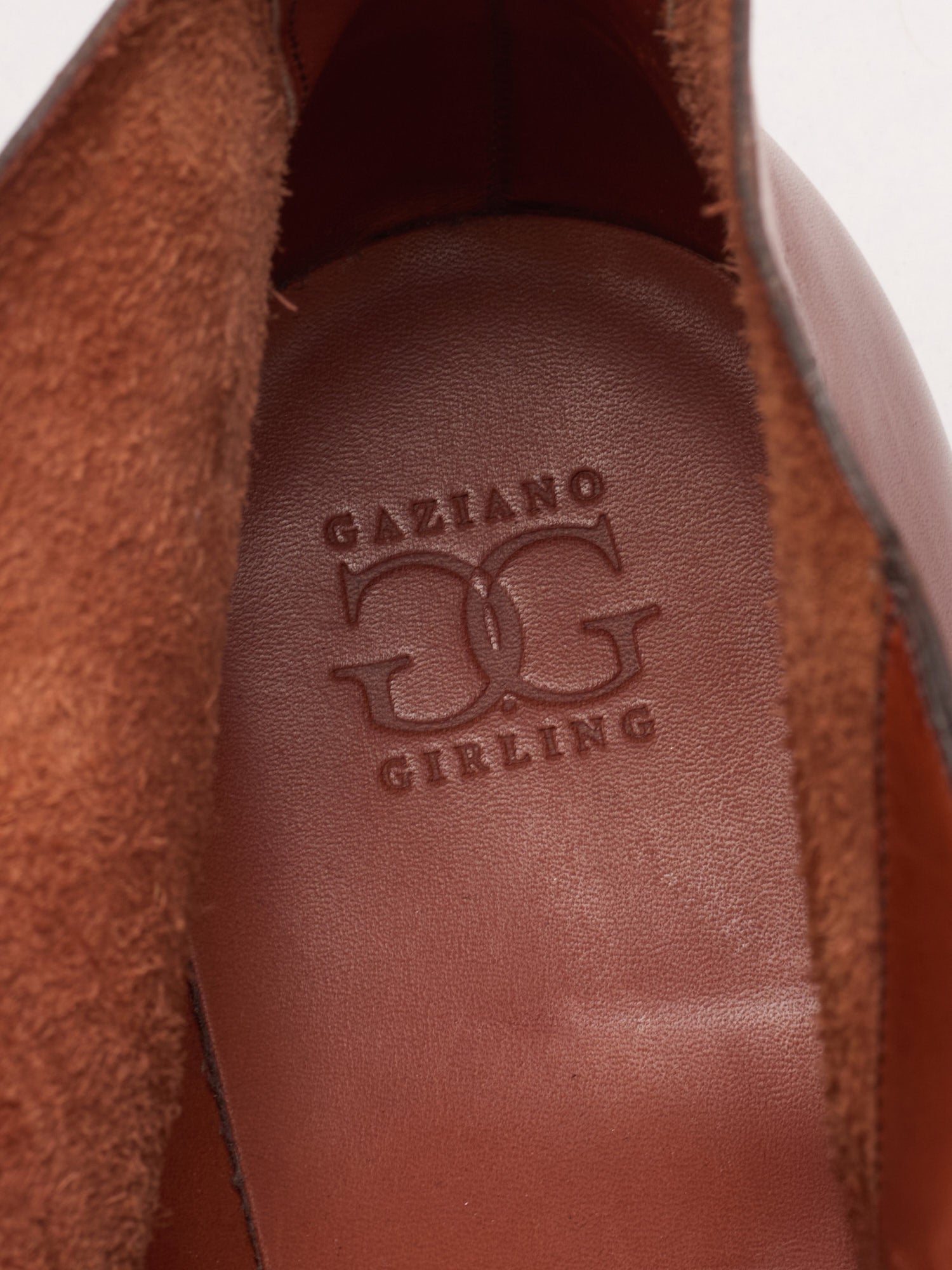 GAZIANO & GIRLING "Arran" Vintage Cedar Calf Chukka Boots UK 7E US 7.5 Last DG70