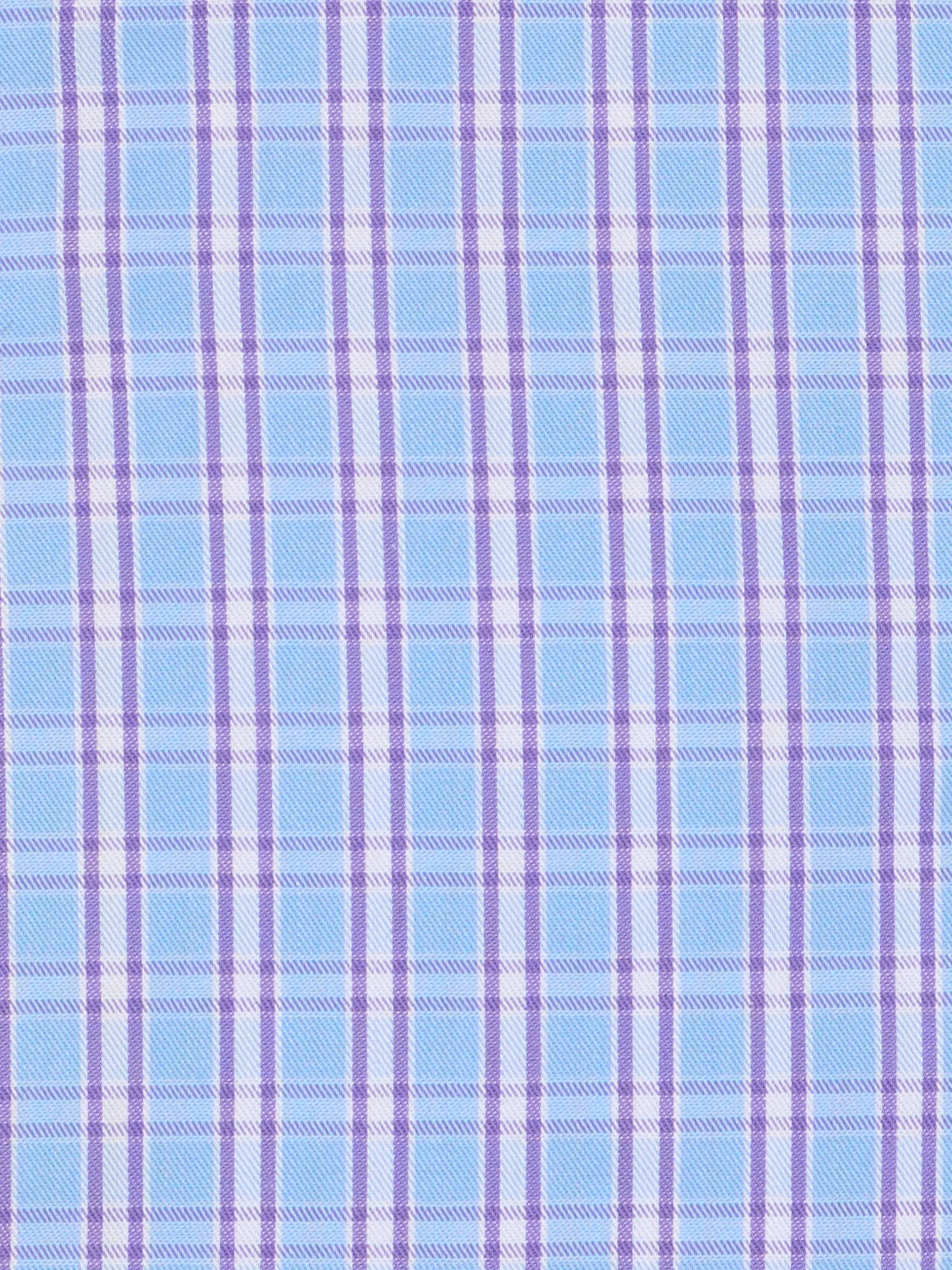 GUGLIELMINOTTI Milano Blue Multicolor Plaid Cotton Dress Shirt