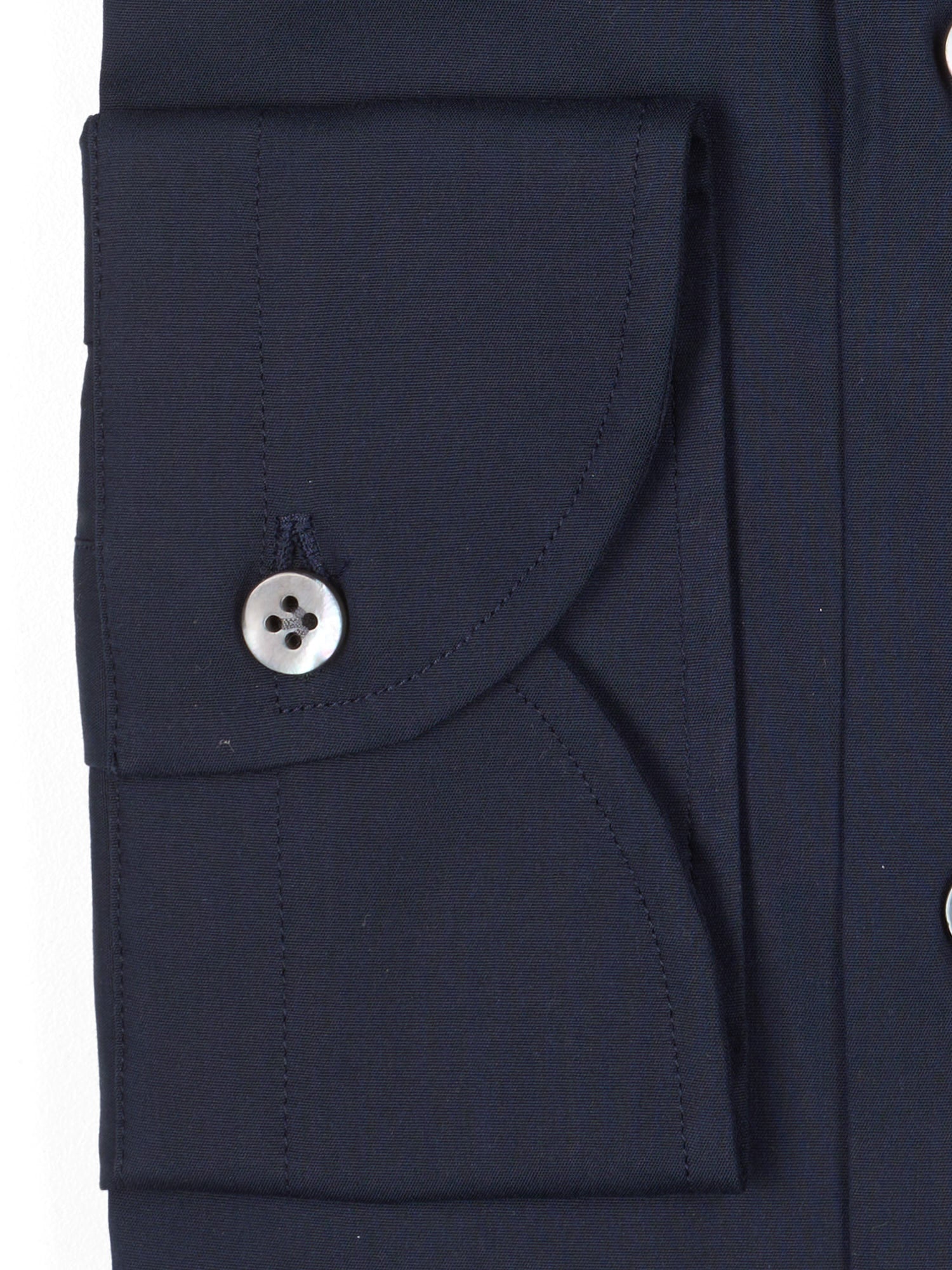 GUGLIELMINOTTI Milano Navy Cotton-Polyamide Dress Shirt NEW