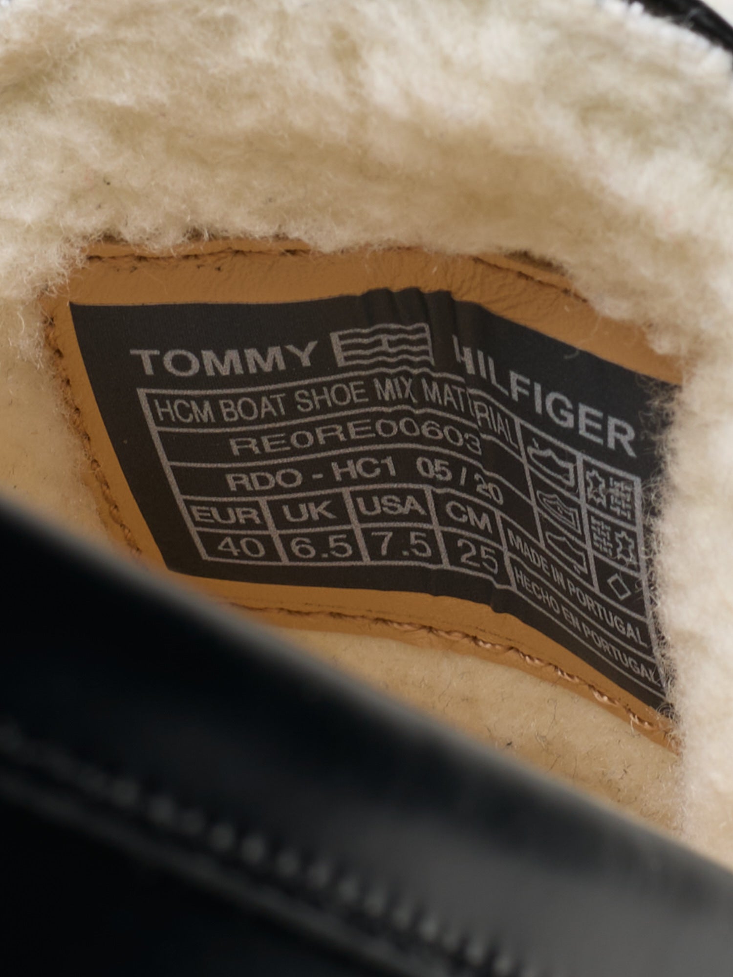 HILFIGER COLLECTION Black Leather Penny Loafers EU 40 NEW US 7.5 Unisex