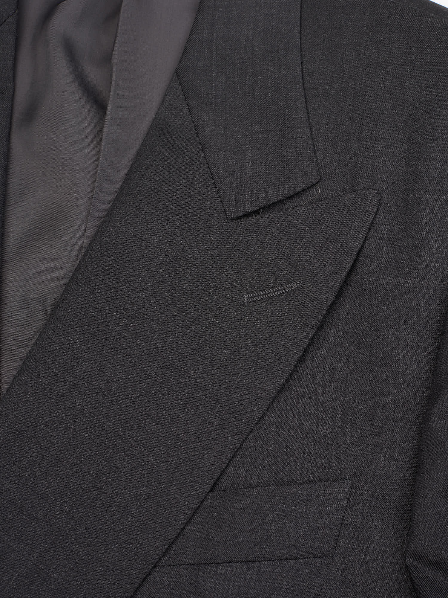 Hitman by Cerruti Gray Arsenio Wool Super 100‘s Double Breasted Suit