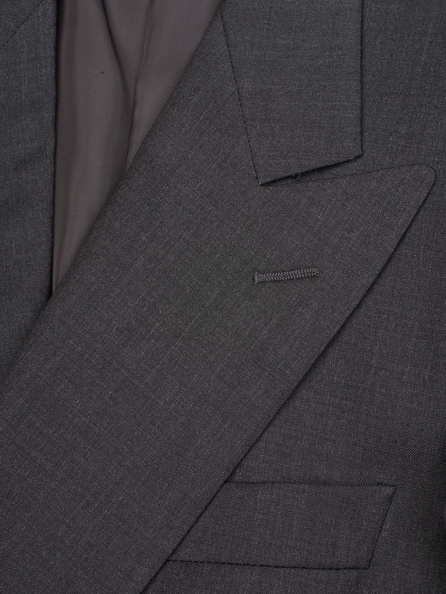 Hitman by Cerruti Gray Arsenio Super 100‘s Wool Double Breasted Suit