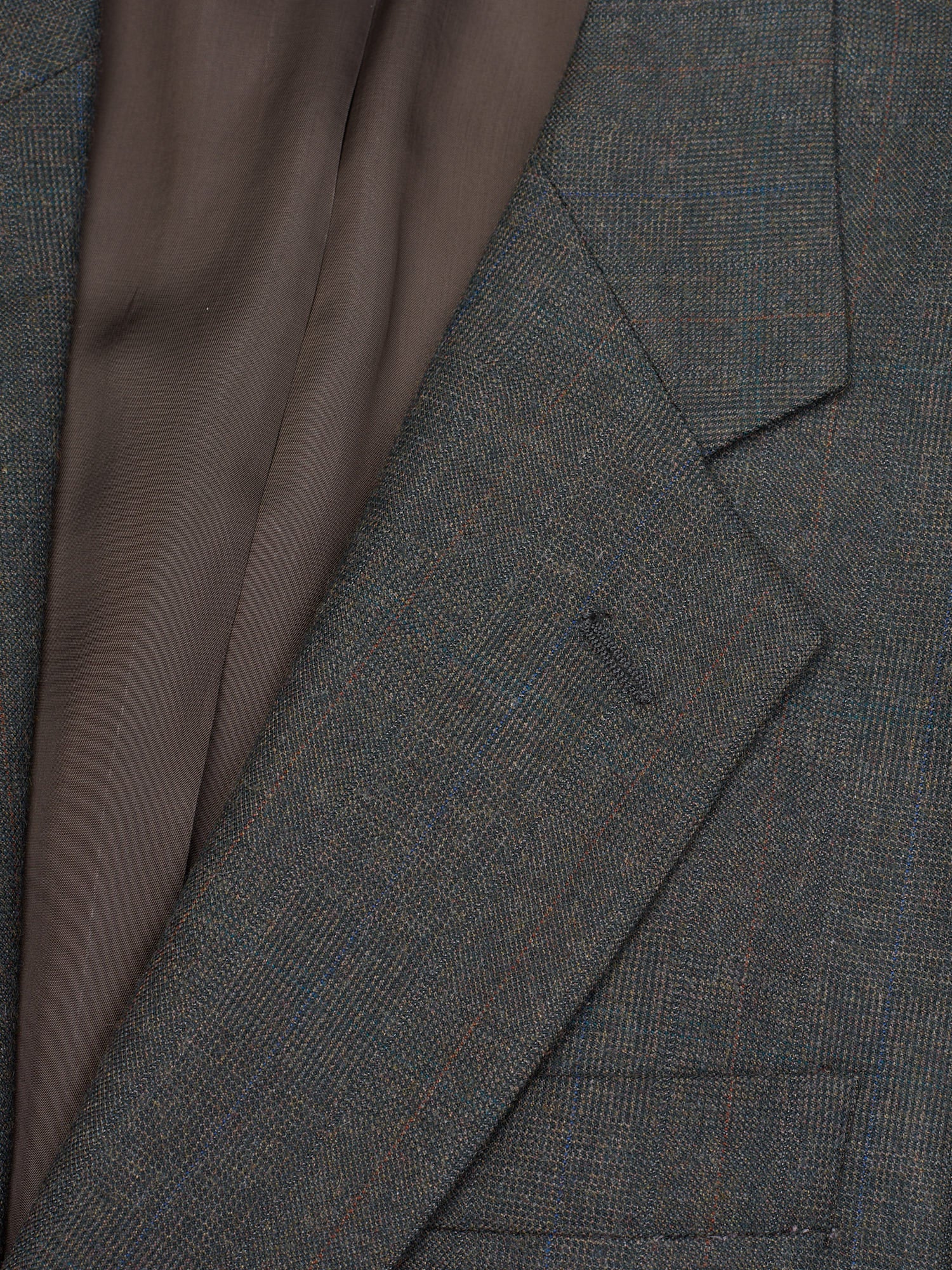 Hitman by Cerruti Dark Green Prince of Wales Wool Suit
