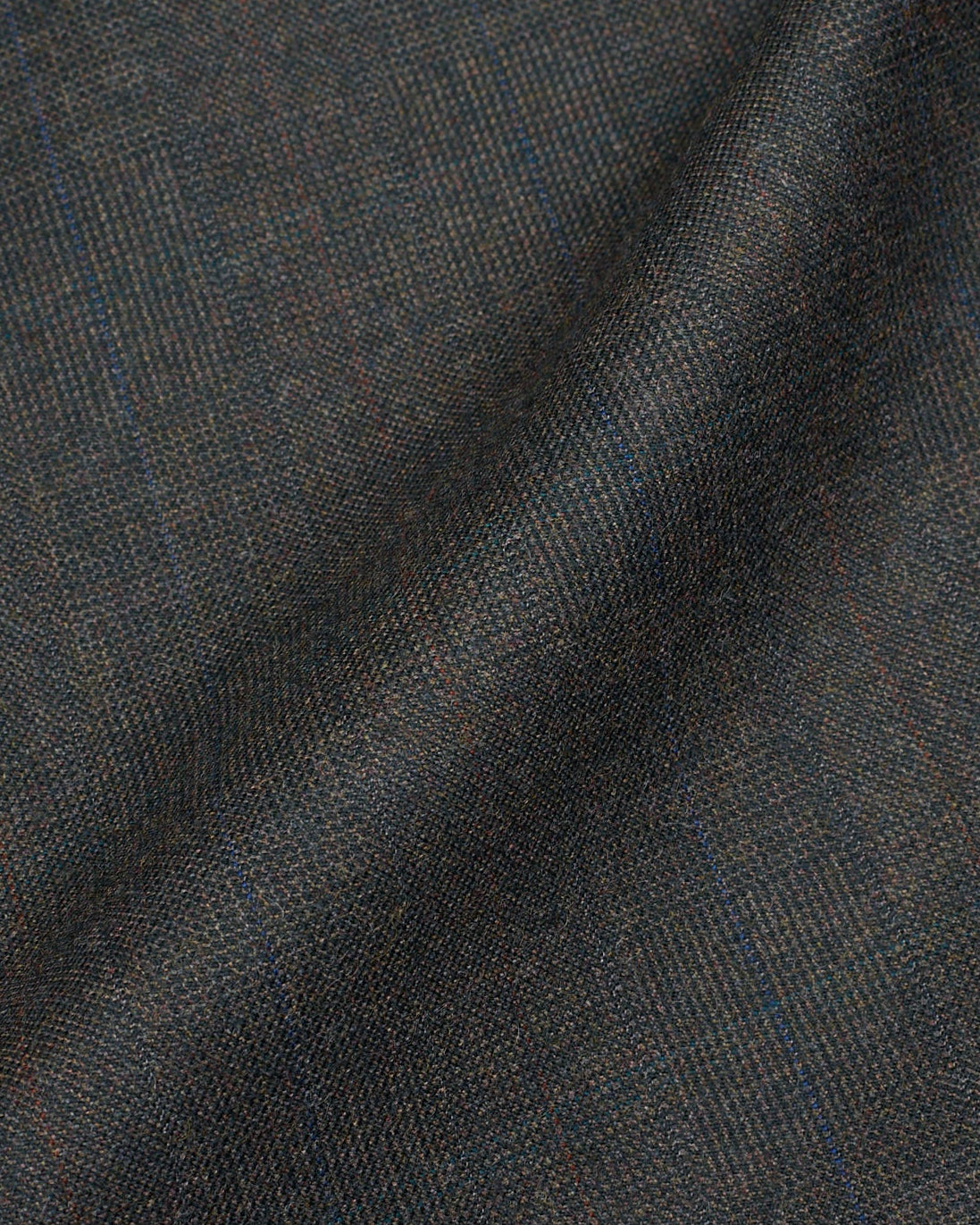 Hitman by Cerruti Dark Green Prince of Wales Wool Suit
