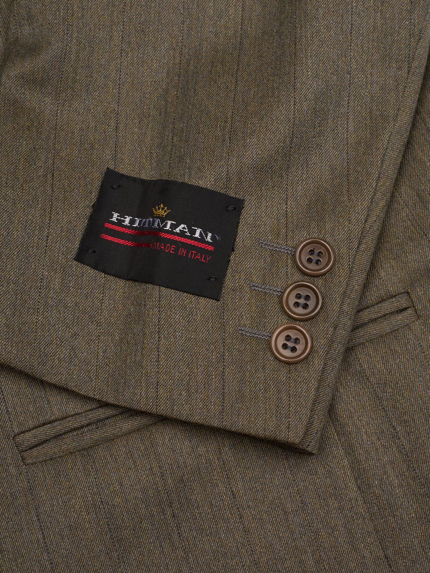 Hitman by Cerruti Striped "Arsenio" Wool Business Suit