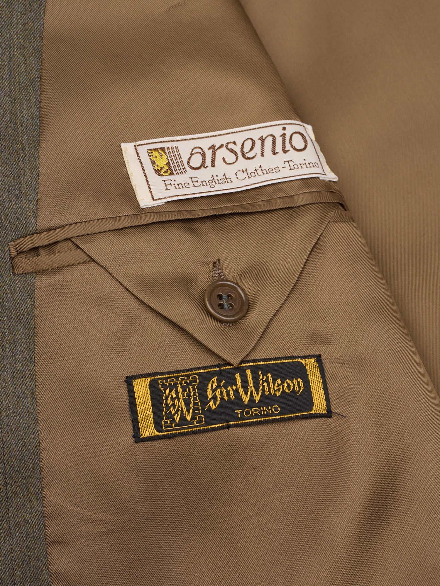 Hitman by Cerruti Striped "Arsenio" Wool Business Suit