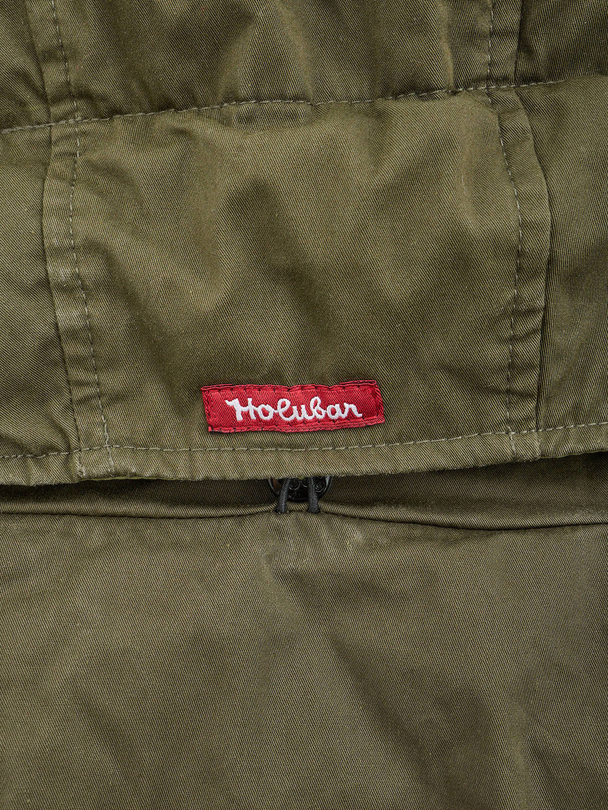 HOLUBAR "Boulder" 70th Anniv Ed Military Green Down Parka Jacket Alpaca Mohair