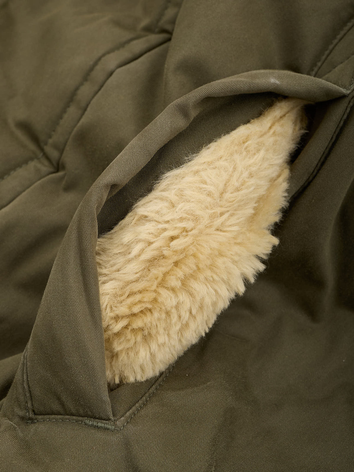 HOLUBAR "Boulder" 70th Anniv Ed Military Green Down Parka Jacket Alpaca Mohair