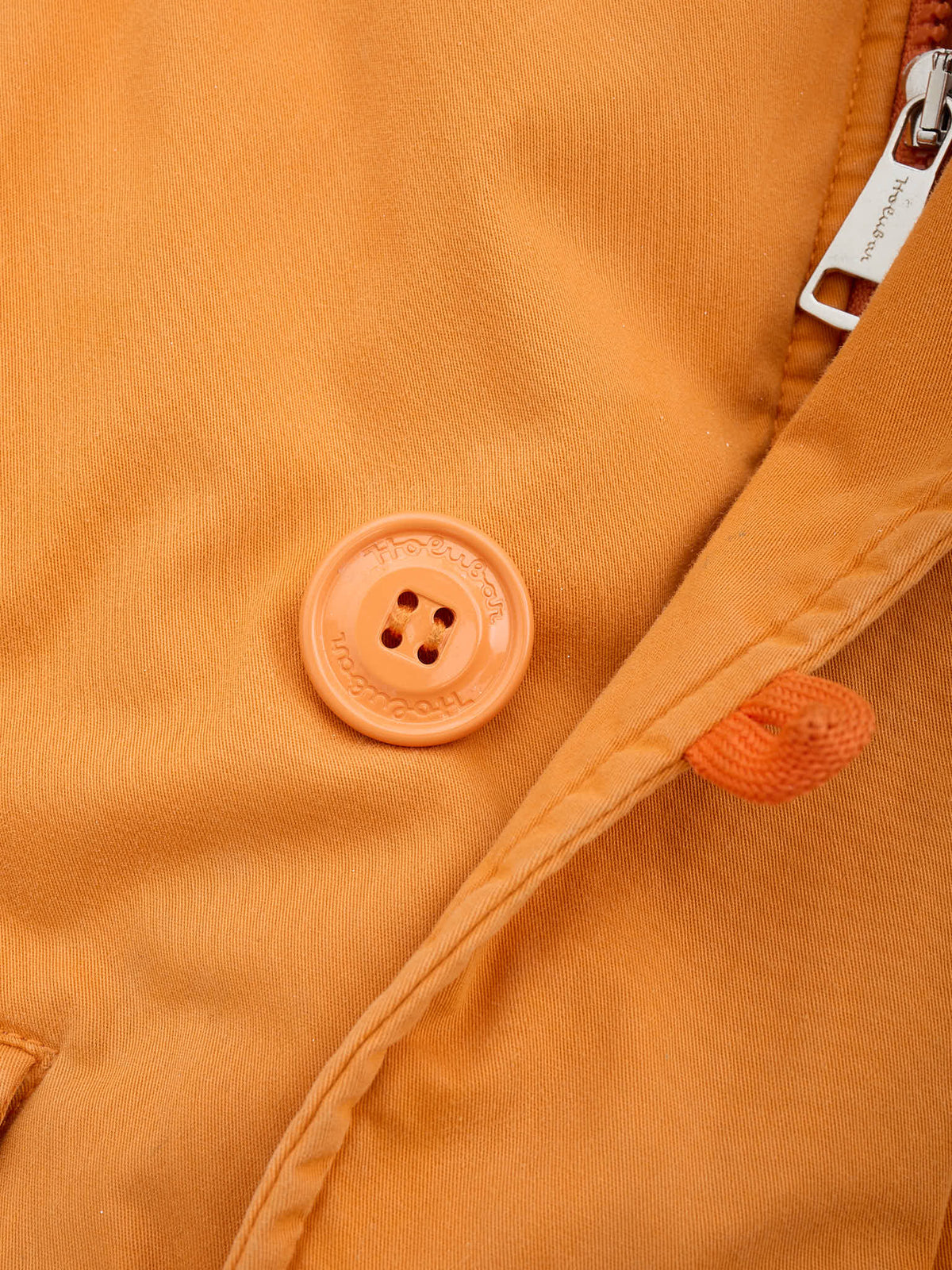 HOLUBAR "Boulder" Orange Cotton Down Filled Parka Jacket Alpaca Parts