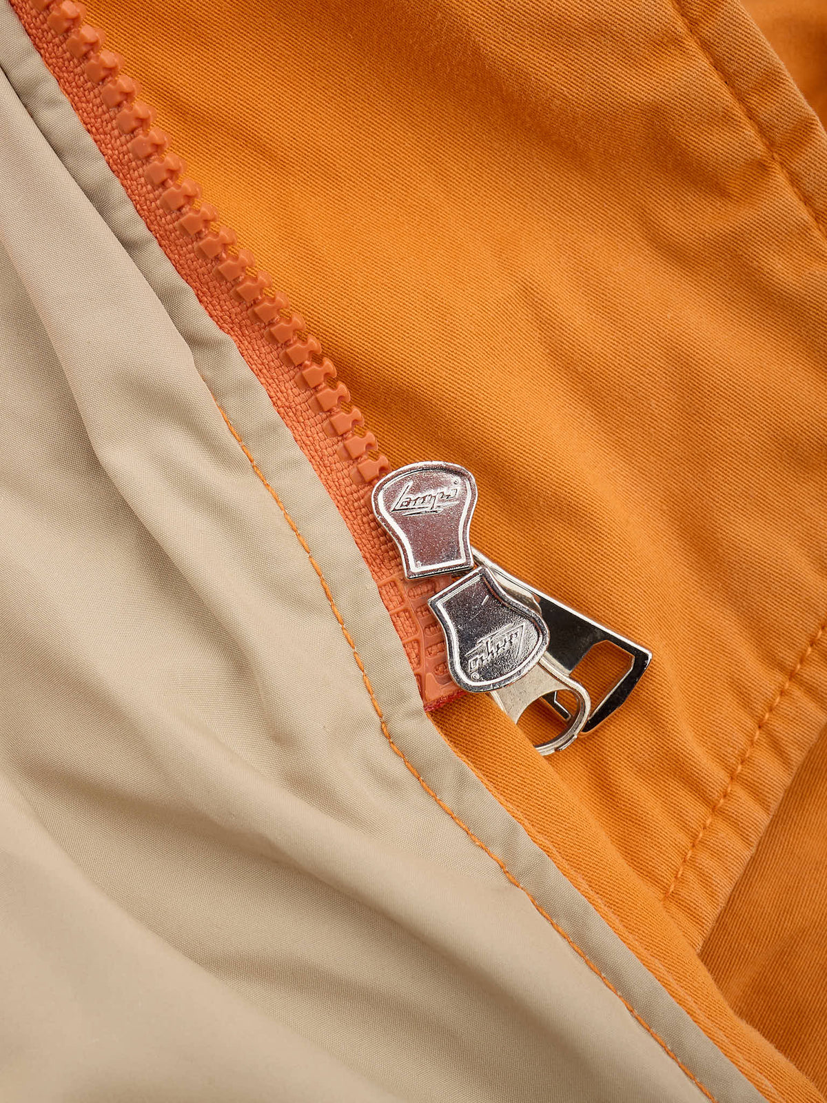 HOLUBAR "Boulder" Orange Cotton Down Filled Parka Jacket Alpaca Parts