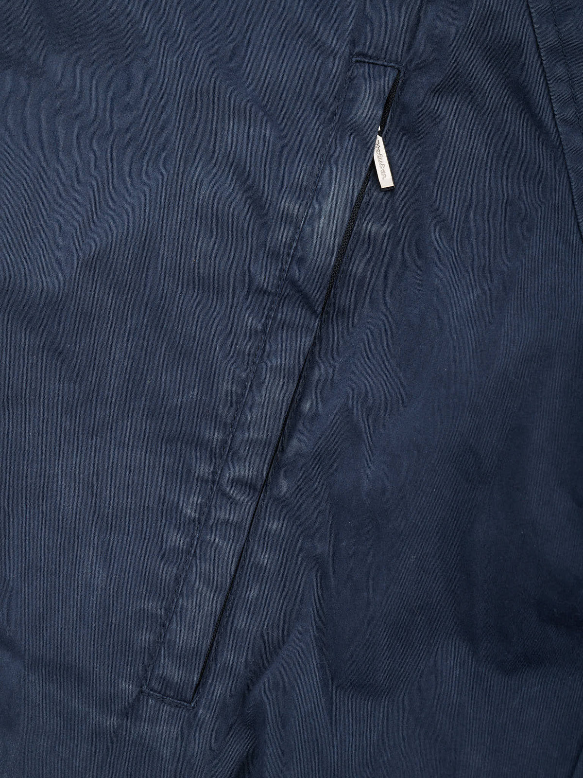 HOLUBAR "Deer Hunter" Navy Blue Cotton Down Filled Parka Jacket