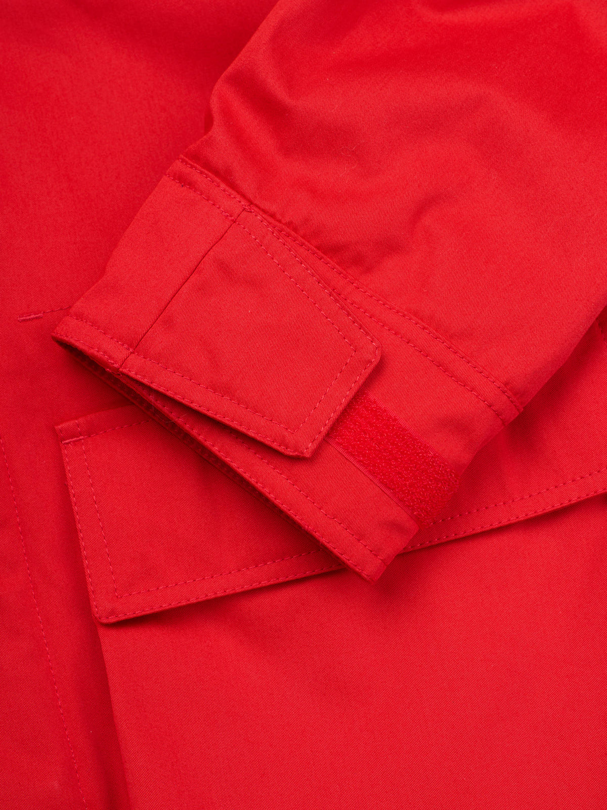 HOLUBAR "Deer Hunter" Red Cotton Hooded Safari Field Jacket