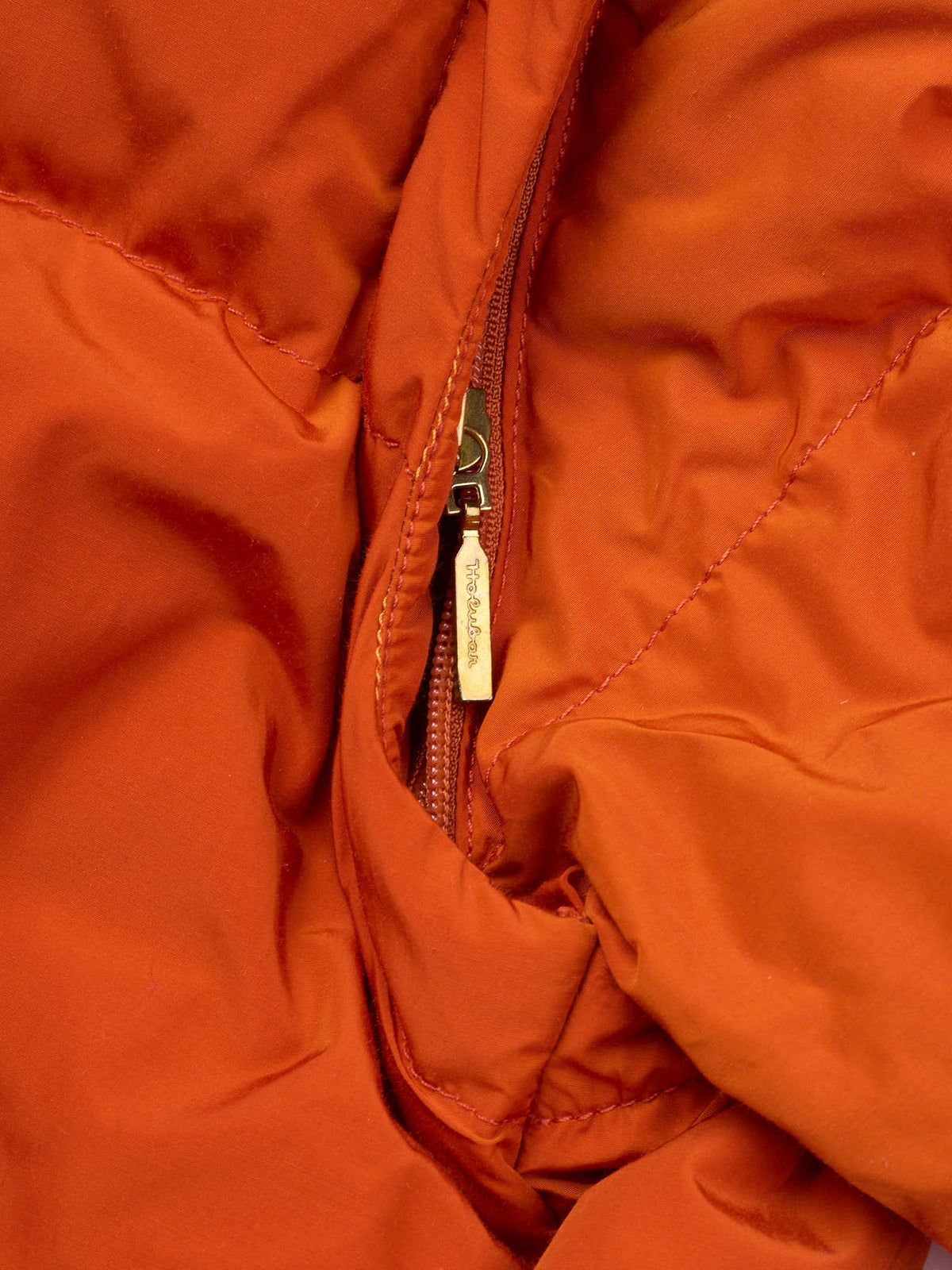 HOLUBAR "Mustang" Dark Orange Down Puffer Jacket Vest NEW Convertible