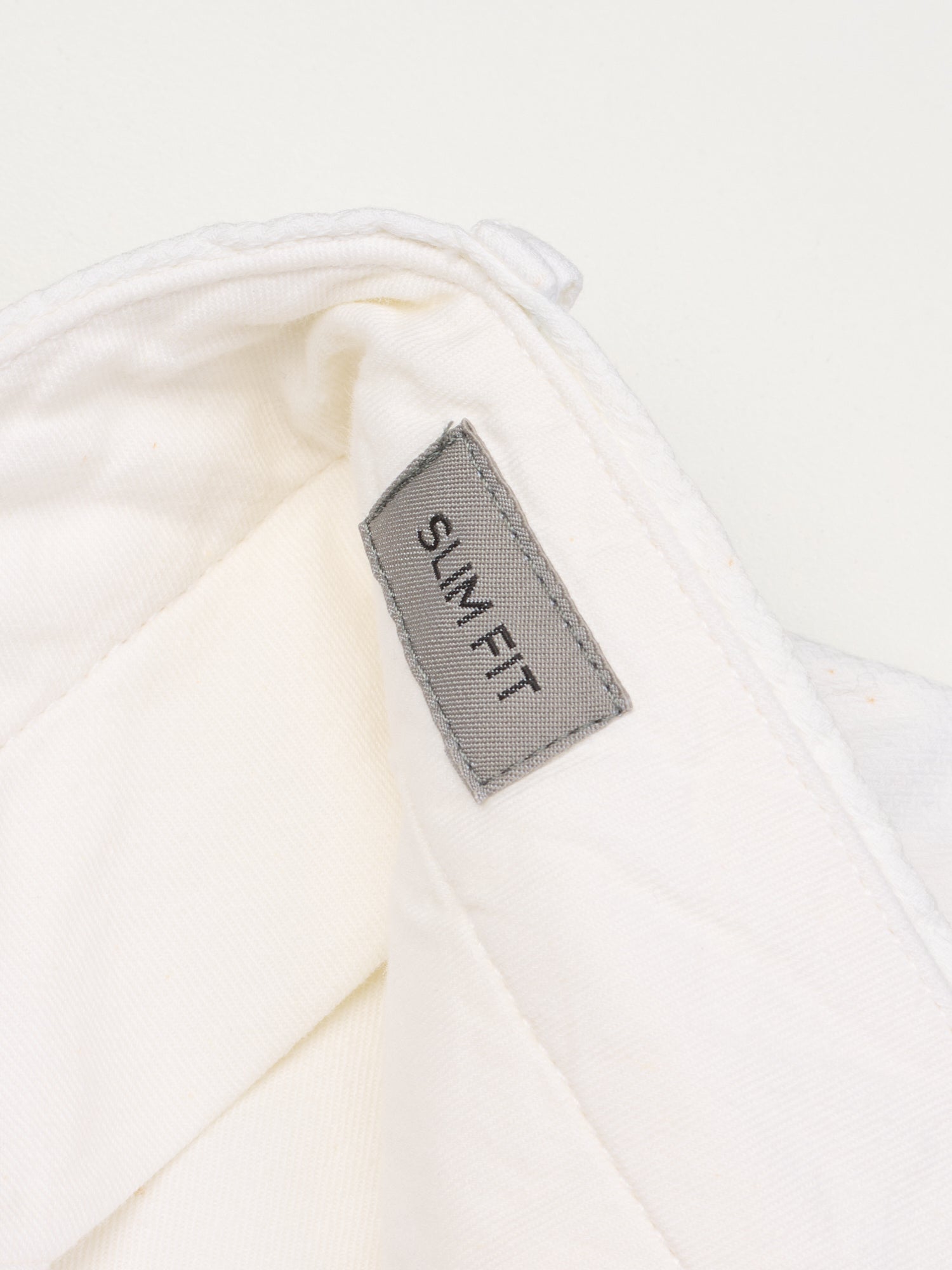 INCOTEX 1.0 White Cotton Slim Fit Chino Pants NEW Size 34