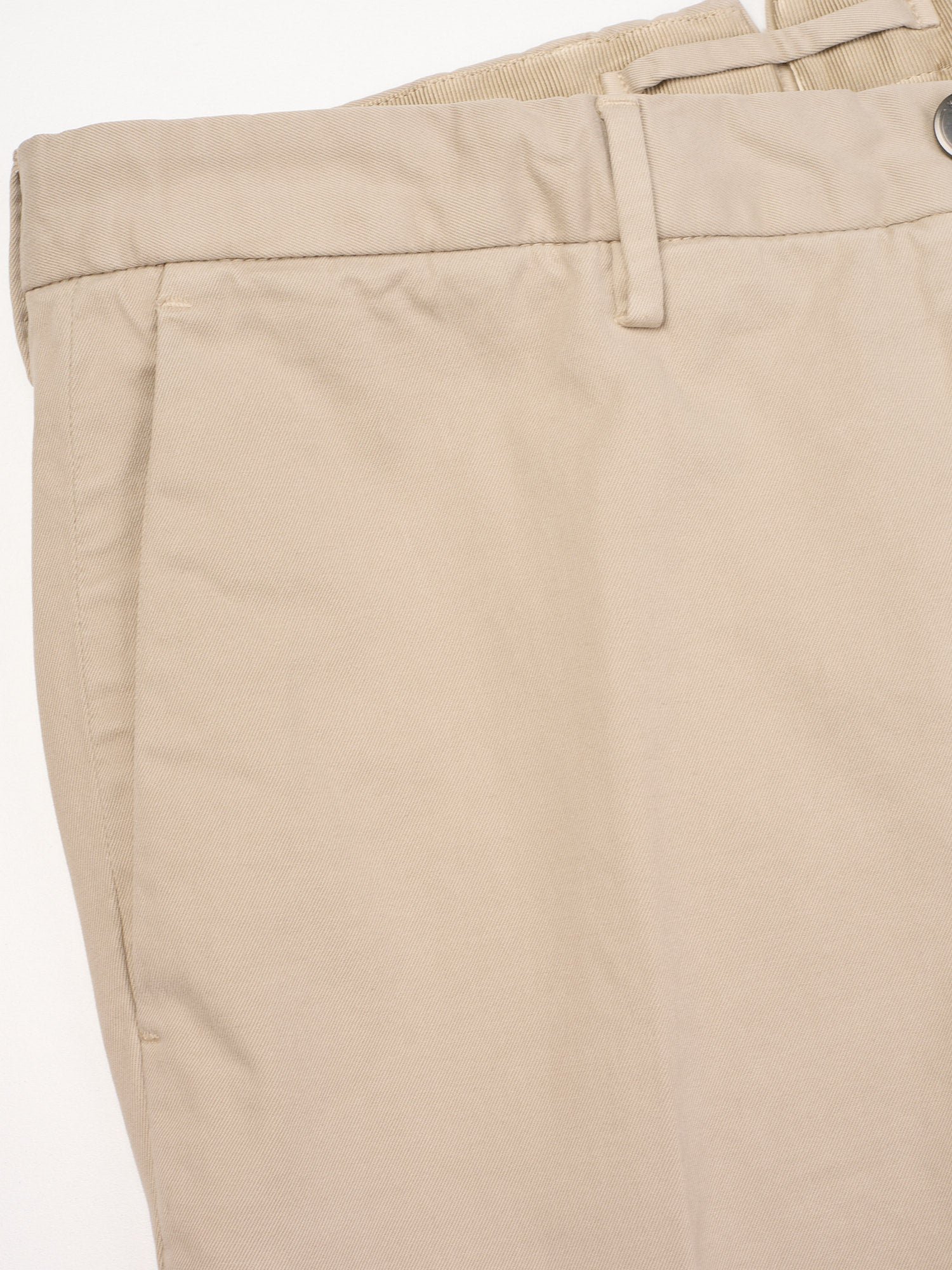 INCOTEX Beige Cotton Tight Fit Comfortchino Pants NEW Size 30