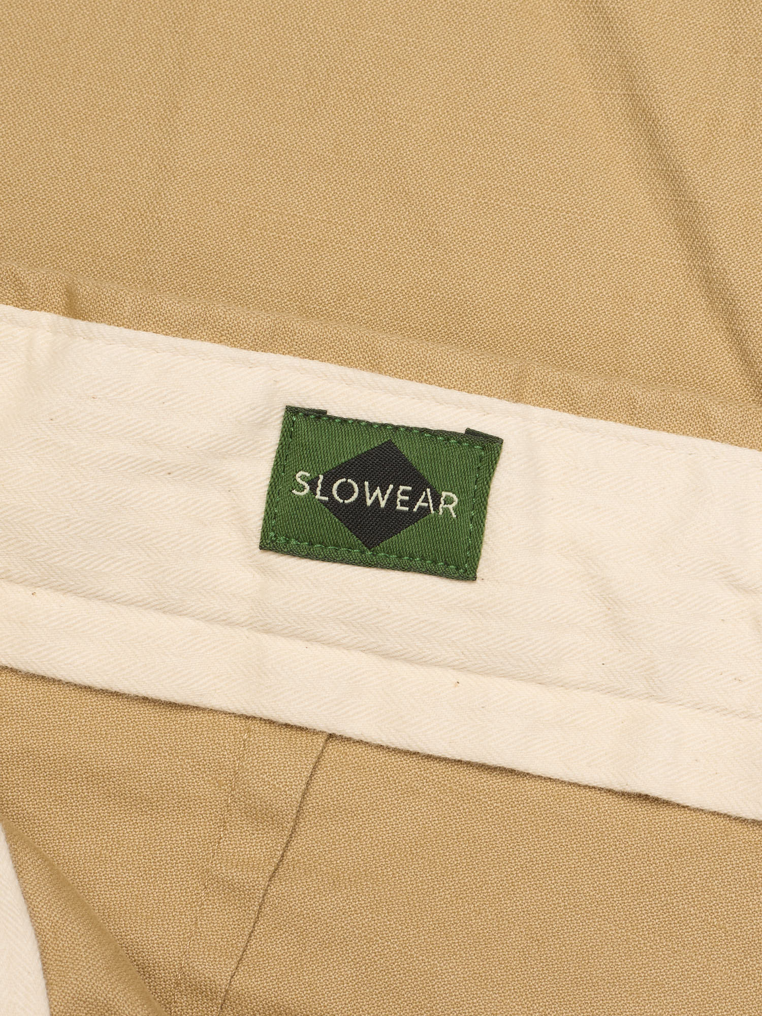 INCOTEX "Slacks" British Khakie Cotton Fatigue Fit Chino Military Pants NEW