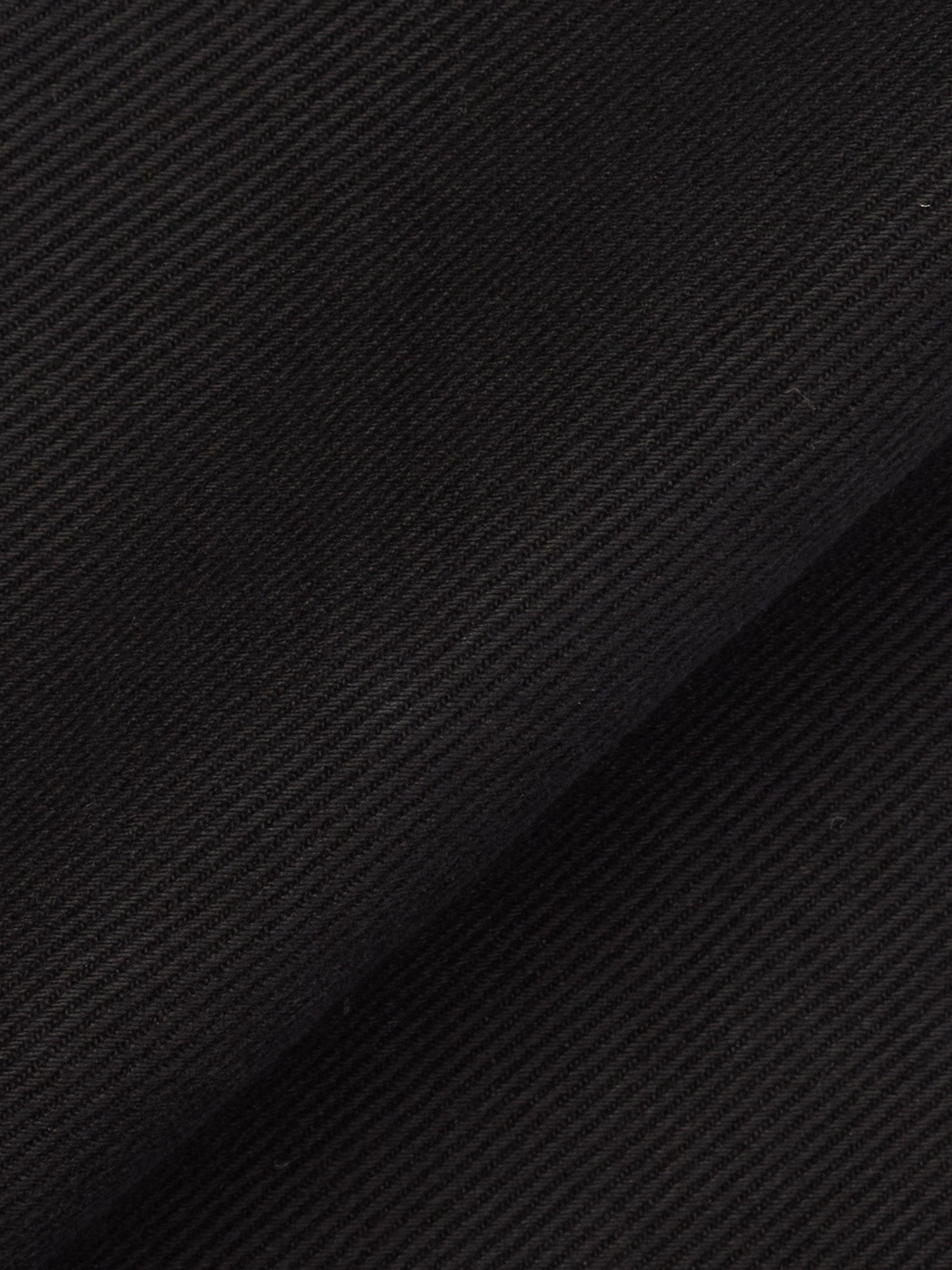 INCOTEX "Slacks" Black Cotton Tight Fit Tricochino Pants NEW