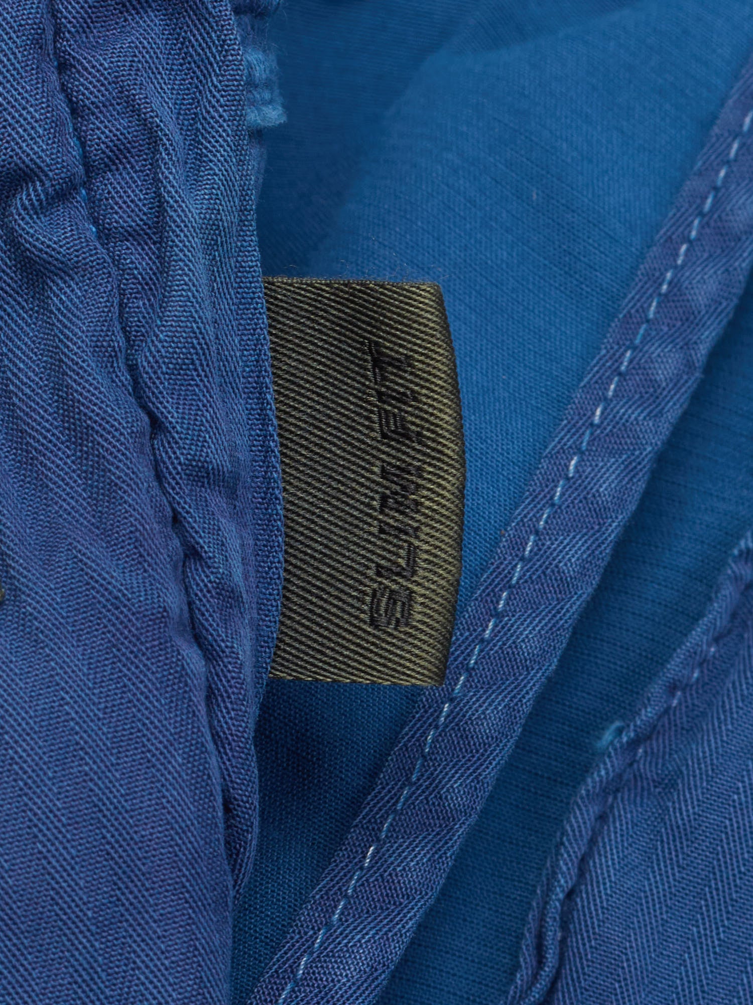 INCOTEX "Slacks" Blue Cotton Slim Fit Chino Pants NEW Size 32