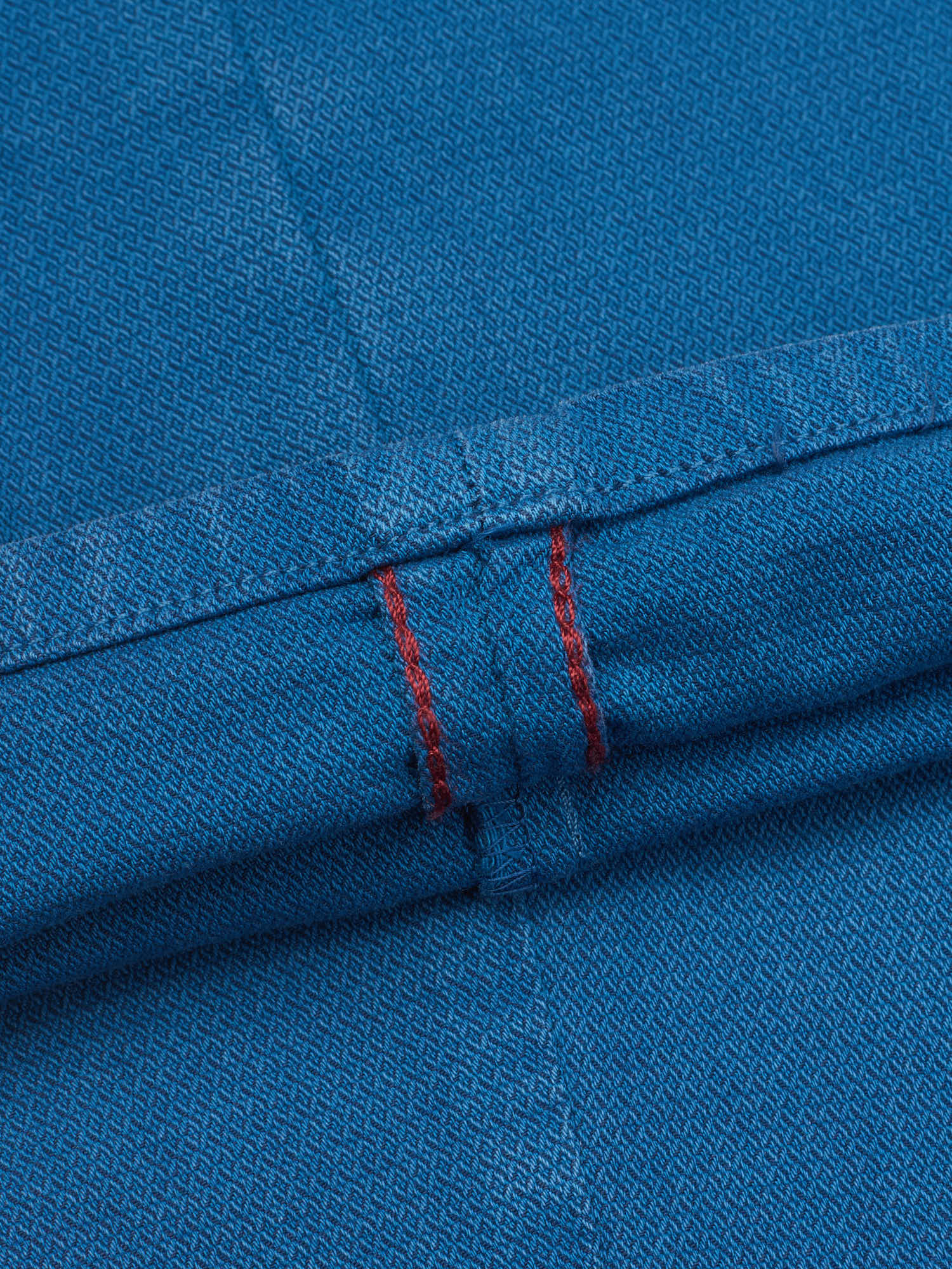 INCOTEX "Slacks" Blue Micro Pattern Cotton Tight Fit Chino Pants NEW Size 32