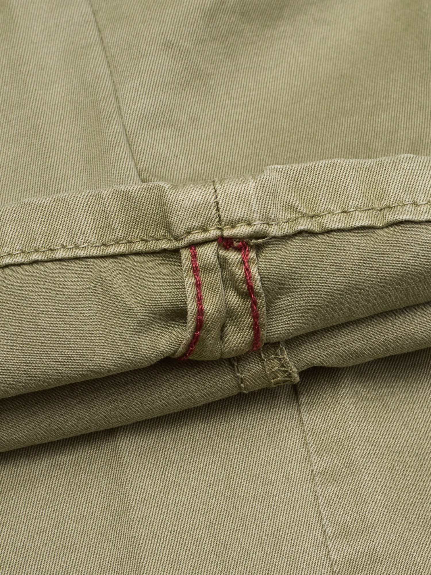 INCOTEX "Slacks" Olive Cotton Slim Fit Chino Pants NEW Size 30