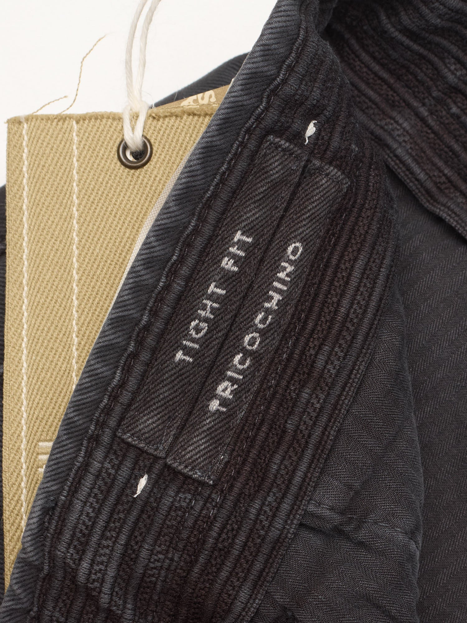 INCOTEX "Slacks" Gray Cotton Tight Fit Tricochino Pants NEW