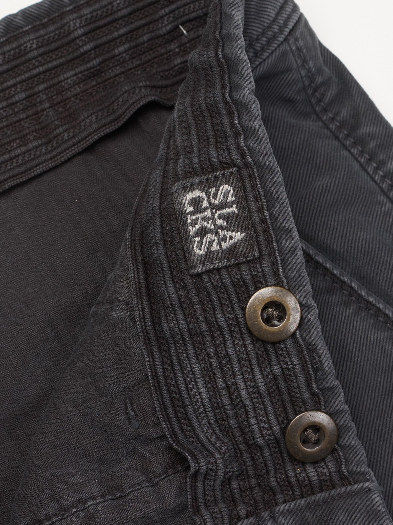 INCOTEX "Slacks" Gray Cotton Tight Fit Tricochino Pants NEW