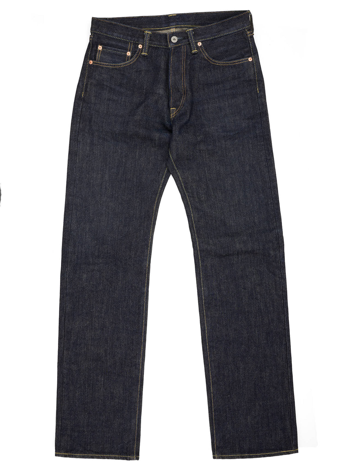 IRON HEART 634 21oz Selvedge Denim Indigo Straight Cut Jeans - 25 wears