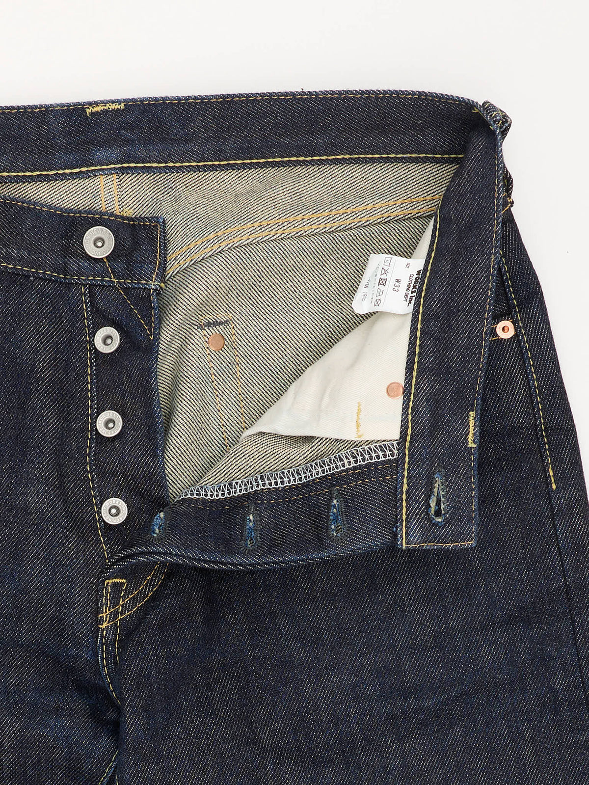 IRON HEART 634 21oz Selvedge Denim Indigo Straight Cut Jeans - 25 wears