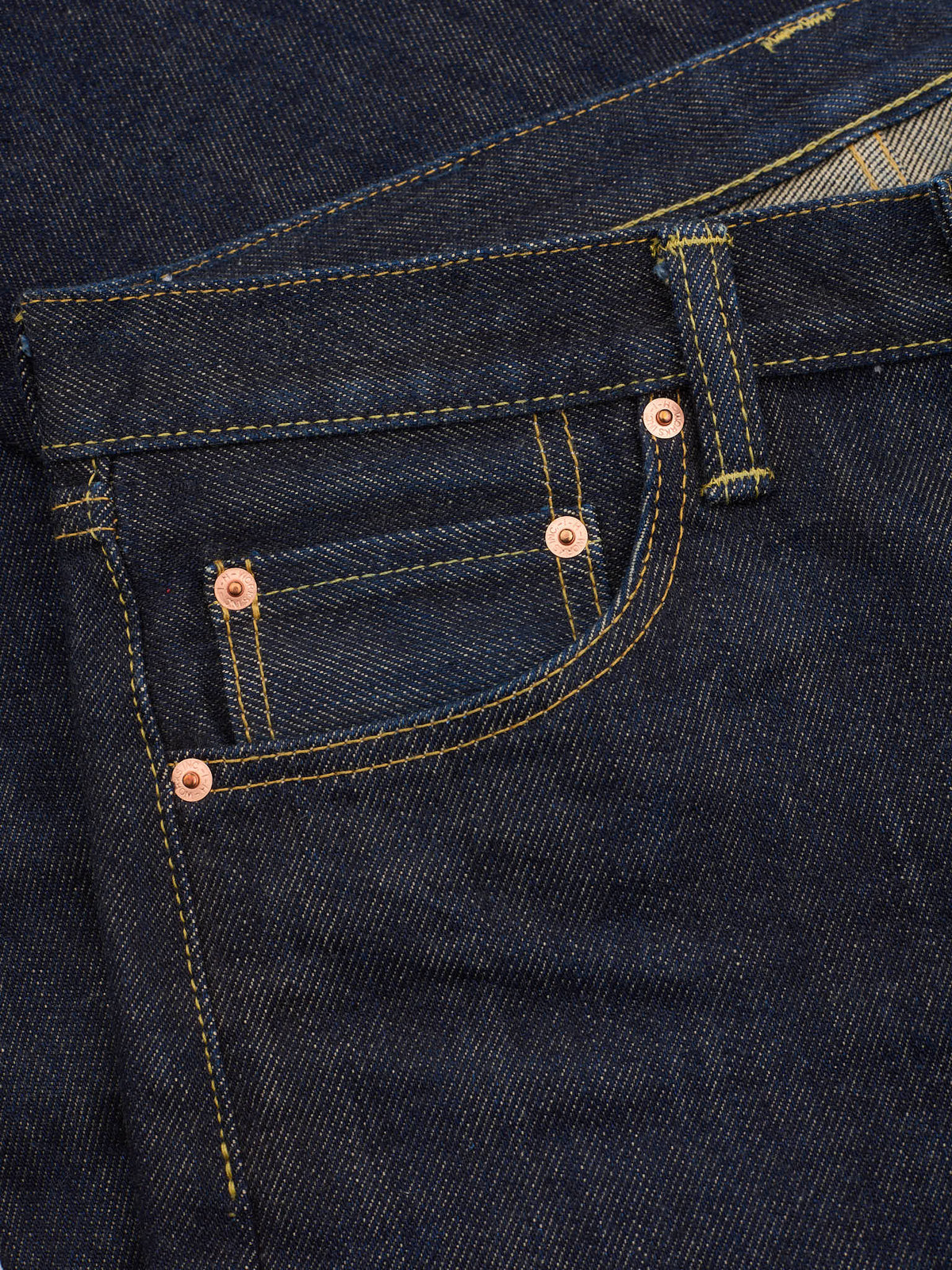 IRON HEART 634 21oz Selvedge Denim Indigo Straight Cut Jeans - 25 wears