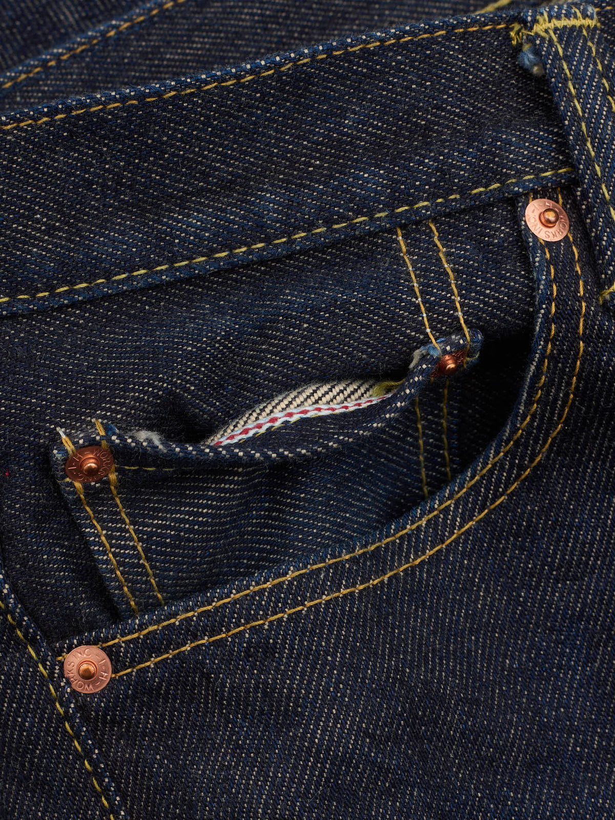 IRON HEART 634 21oz Selvedge Denim Indigo Straight Cut Jeans - 25 wears