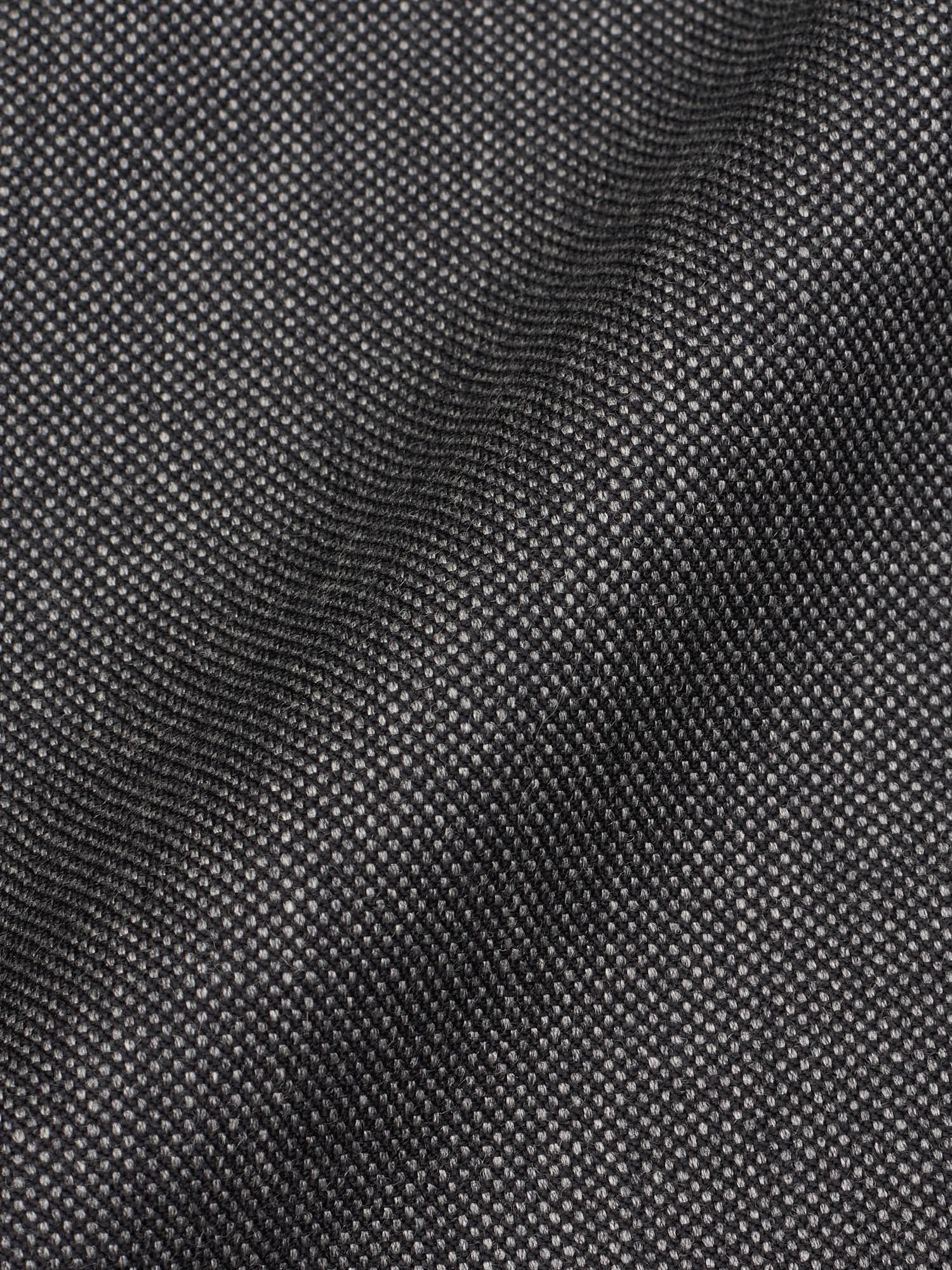 ISAIA For Sir Wilson Dark Gray Birdseye Wool Business Suit