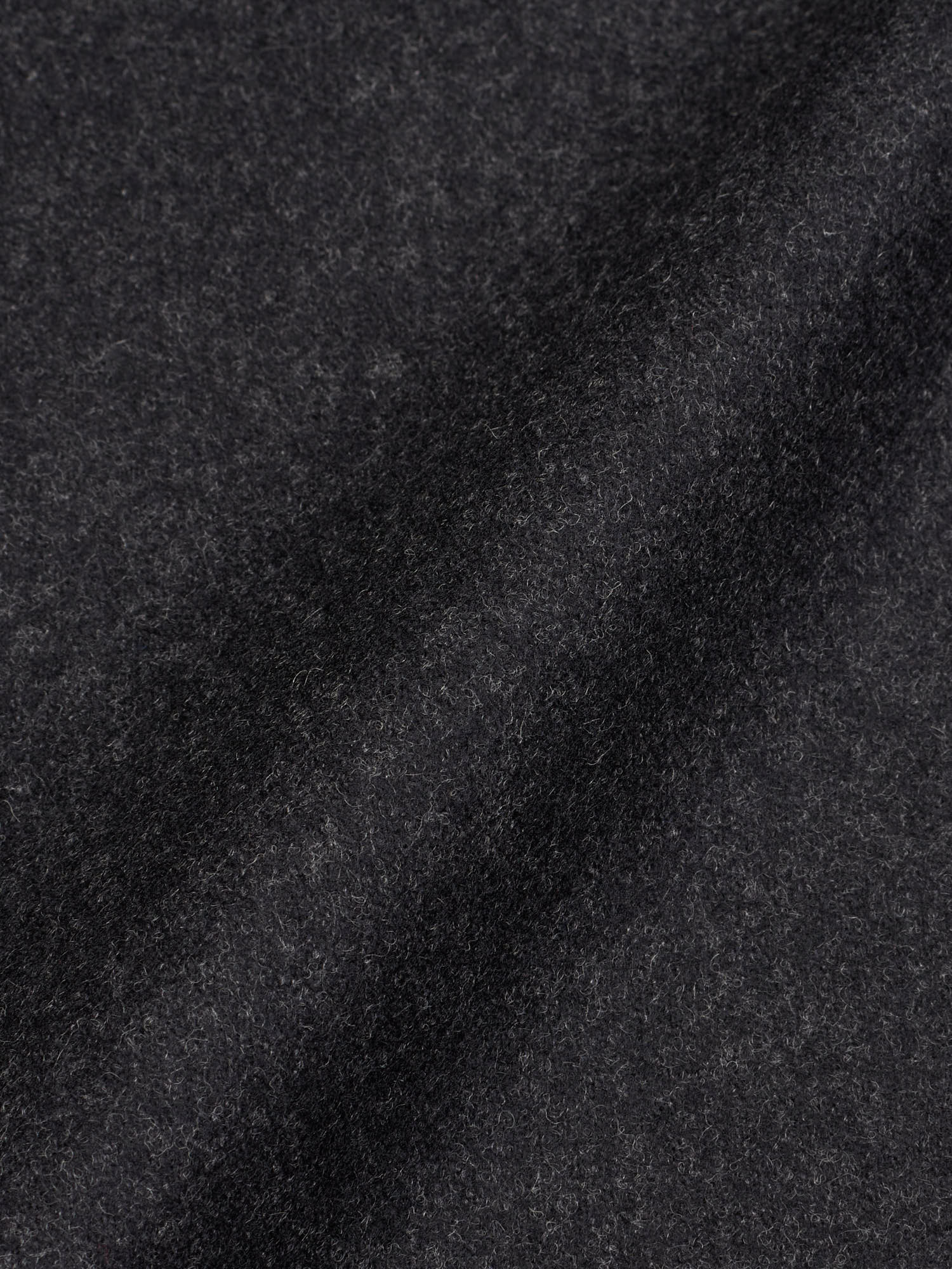 ISAIA For Sir Wilson Dark Gray Flannel Lambs Wool Business Suit